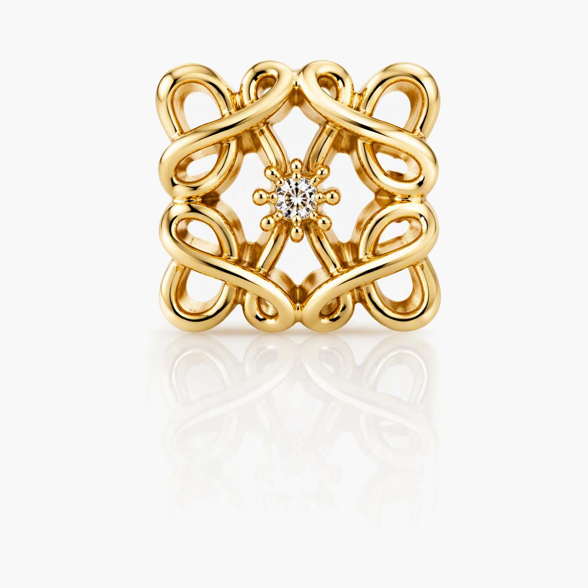 Dainty Love Knot Stud Earrings