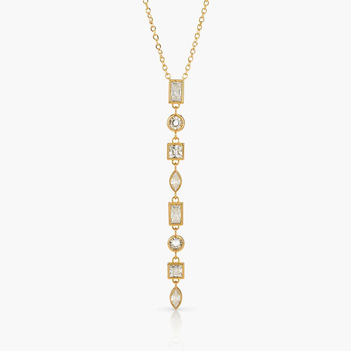 Dainty Heart Y-Necklace