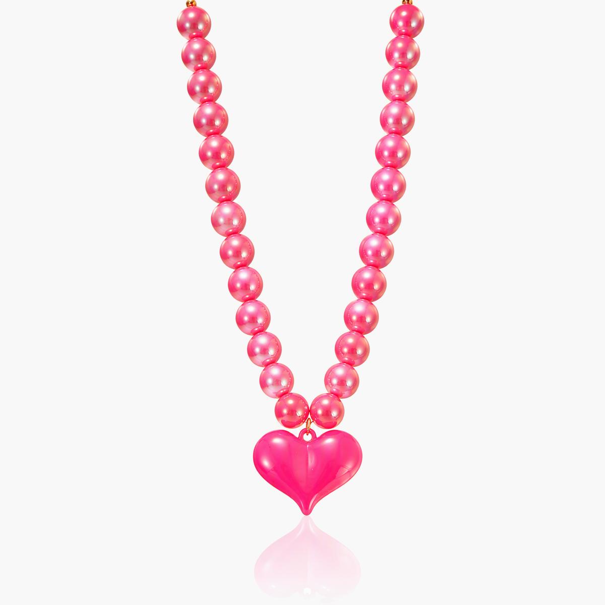 Cute Heart Charm Necklace
