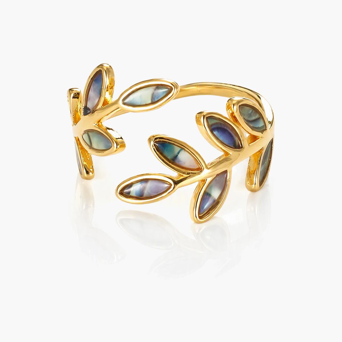 Leaf Branch Open Ring