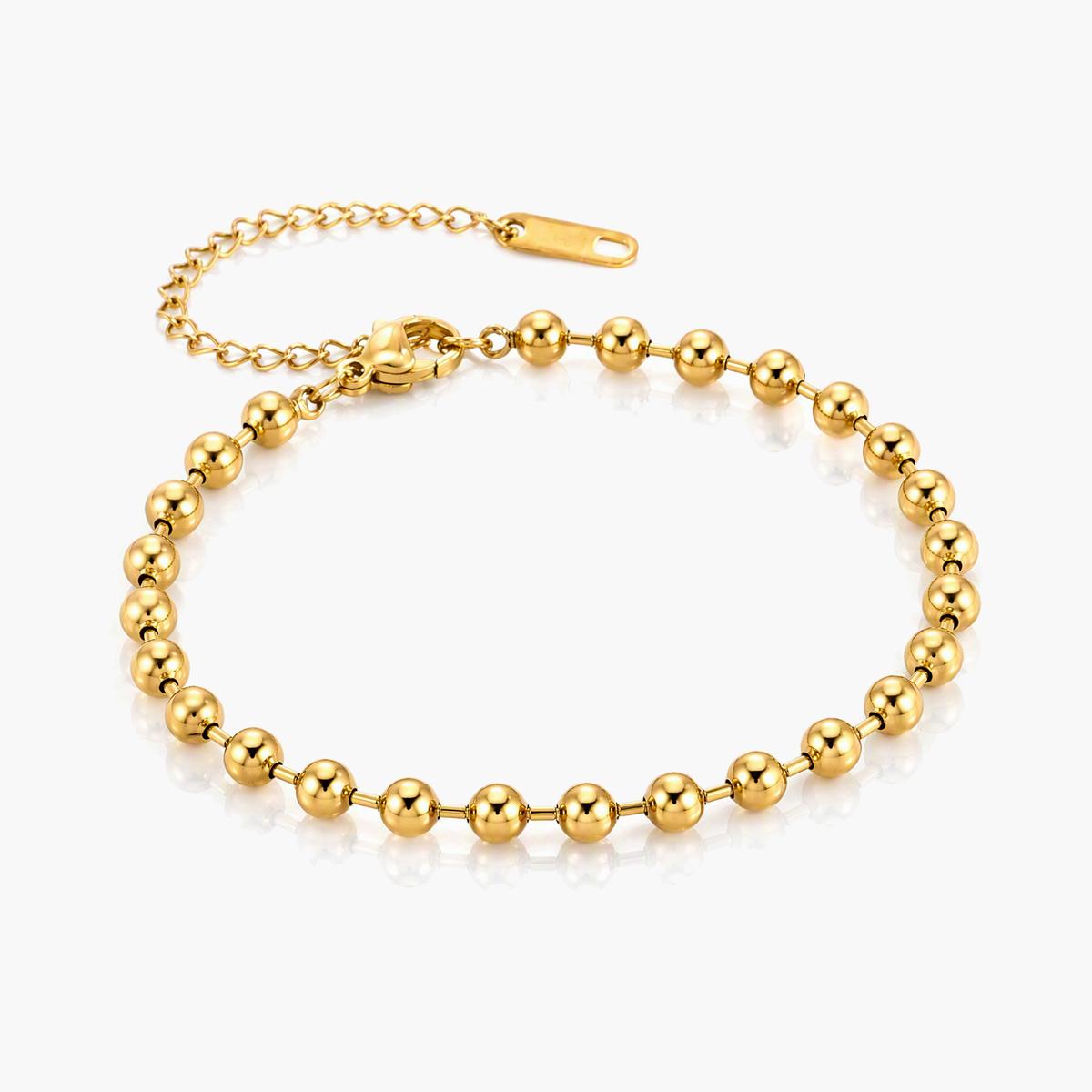 Dainty Bead Chain Bracelet