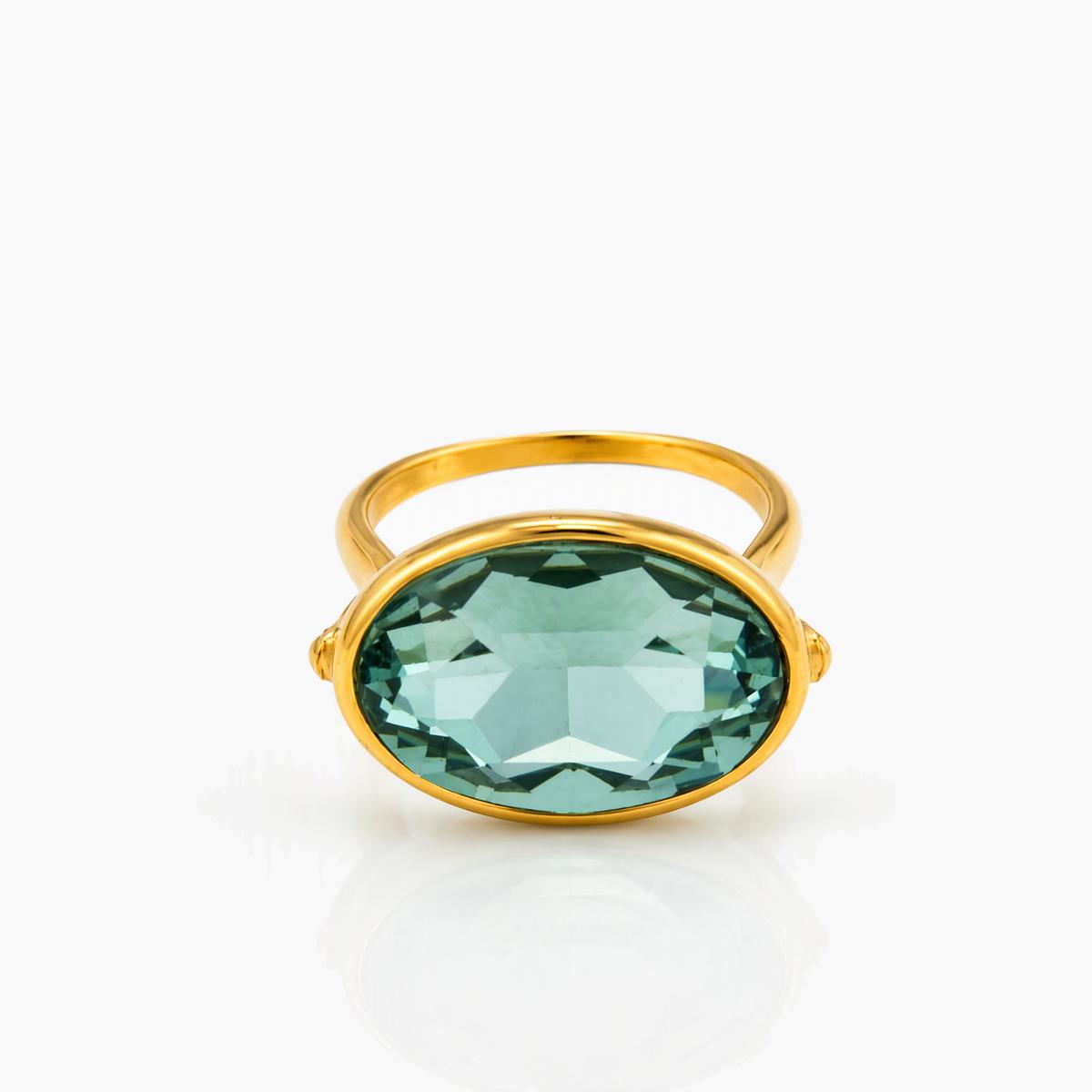 Oval Stone Ring