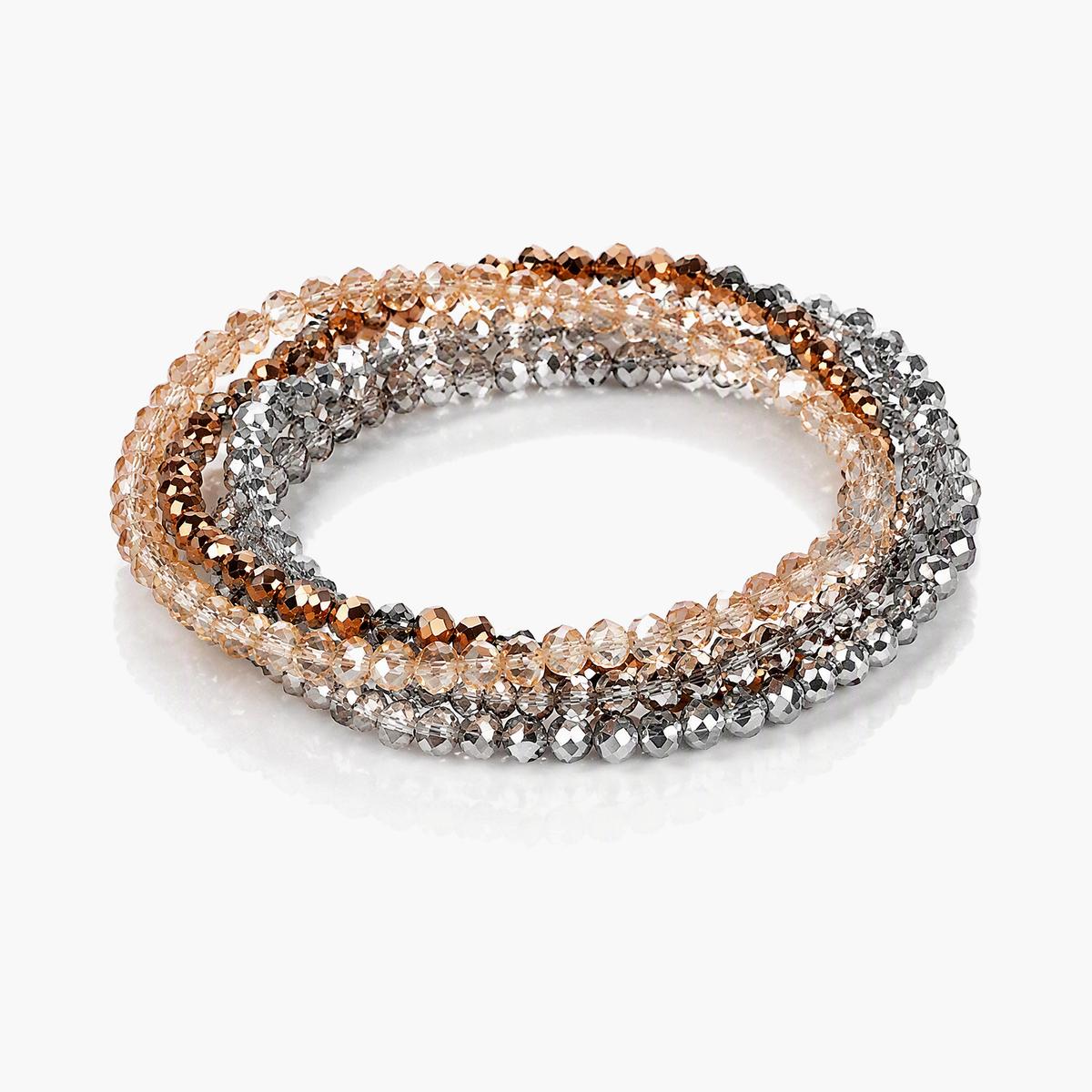 Dainty Multi-Strand Beaded Bracelet