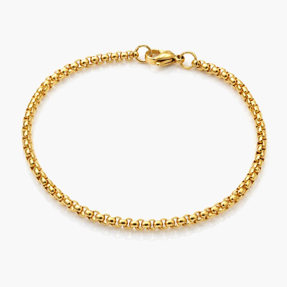Square Roll Chain Bracelet