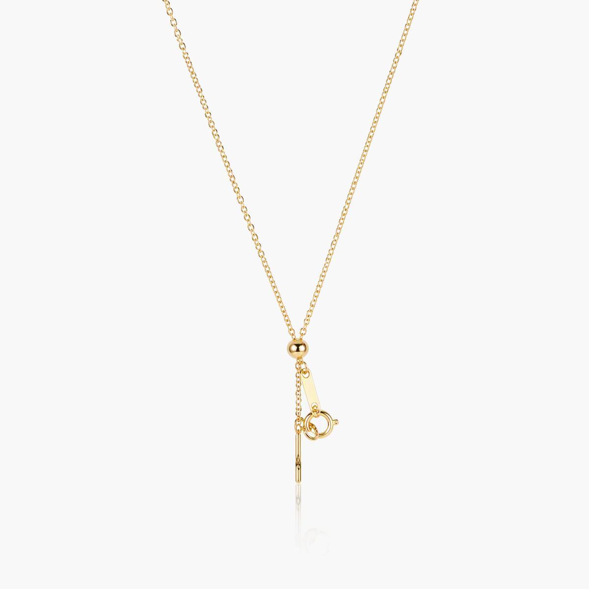 Dainty Bar Pendant Necklace