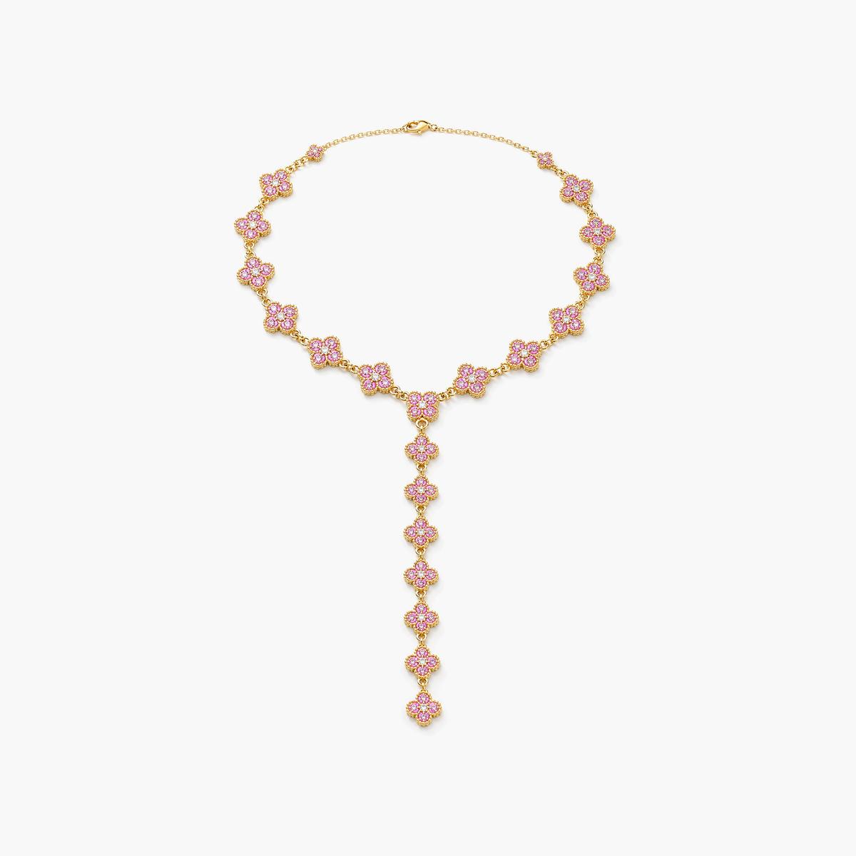 Elegant Four-Leaf Clover Necklace