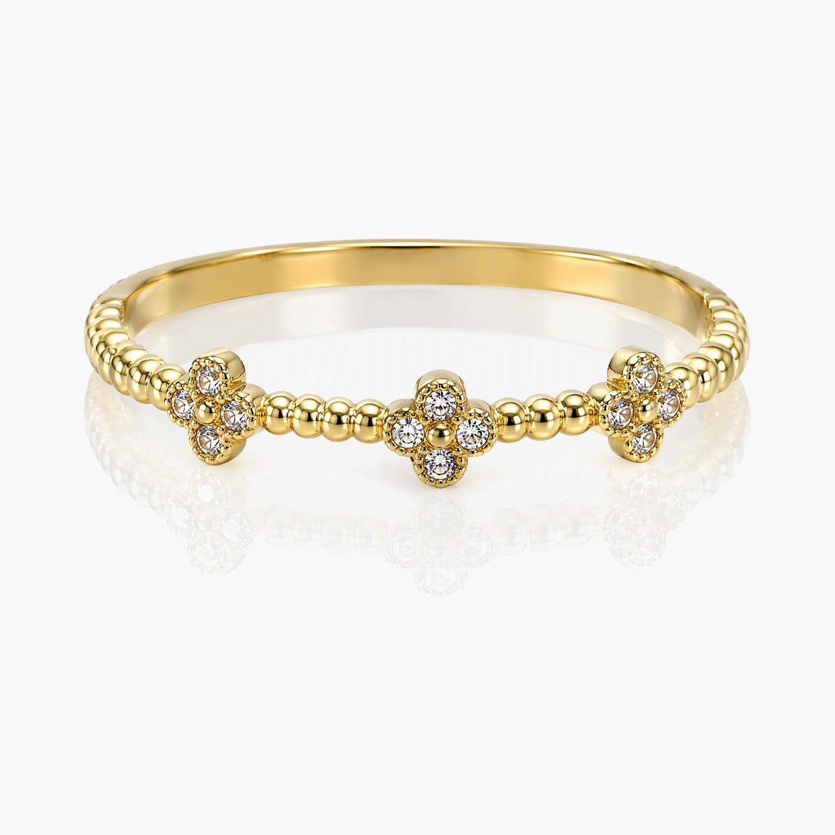 Four-Leaf Clover Bracelet