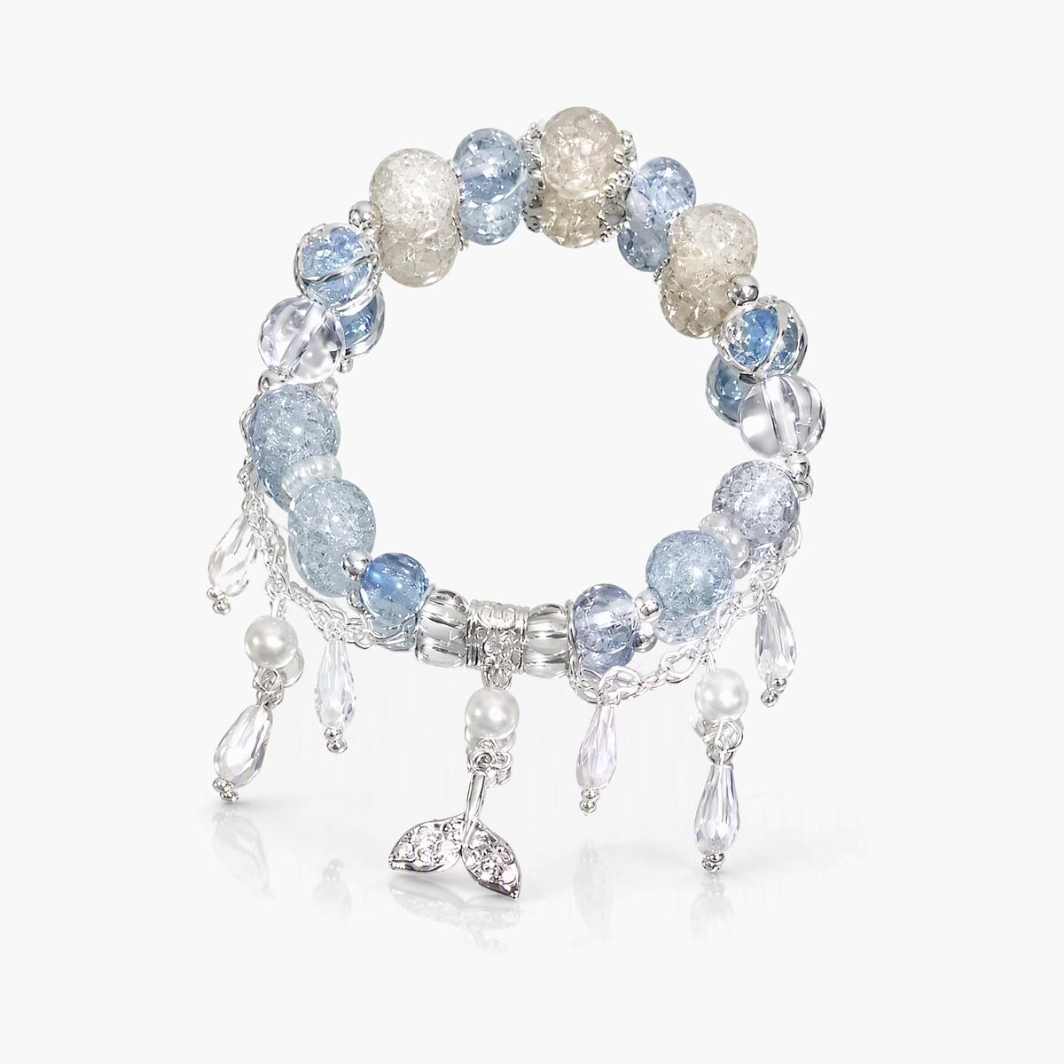 Dainty Butterfly Charm Bracelet