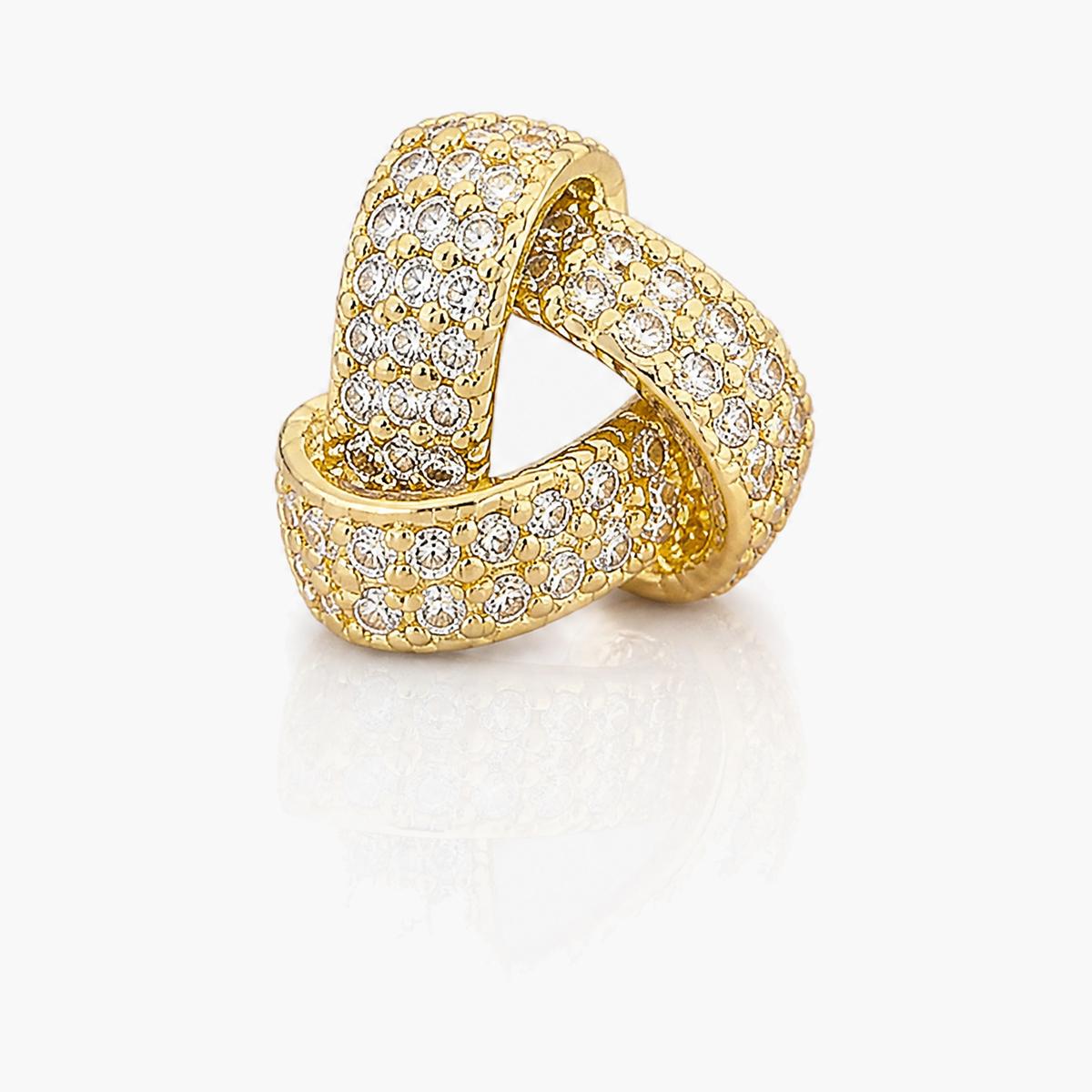Trendy Twisted Knot Stud Earrings