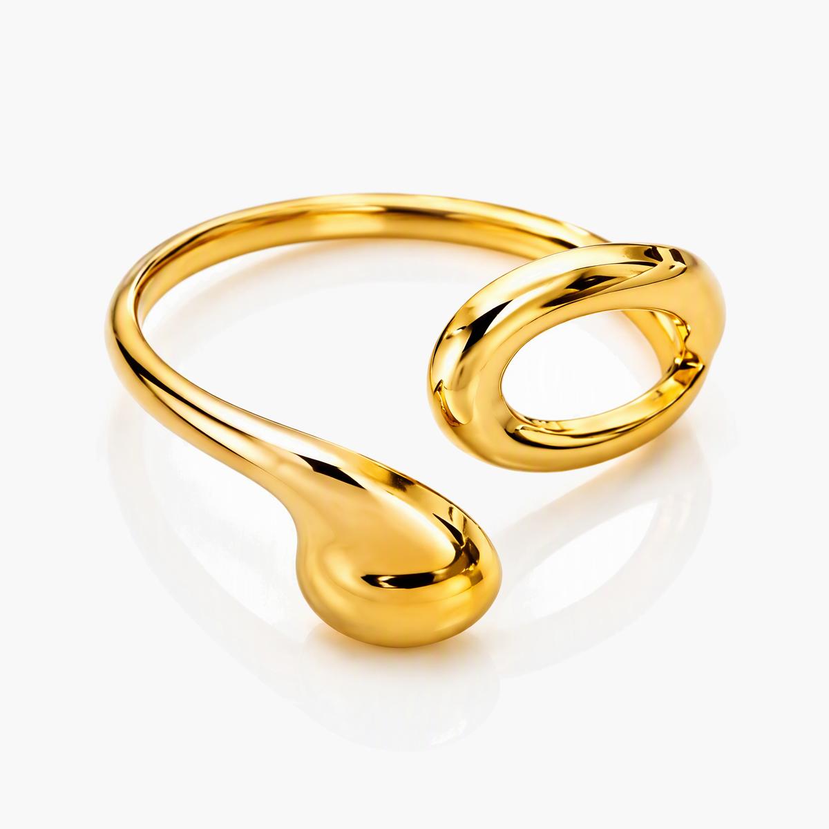 Trendy Twisted Open Cuff Bracelet
