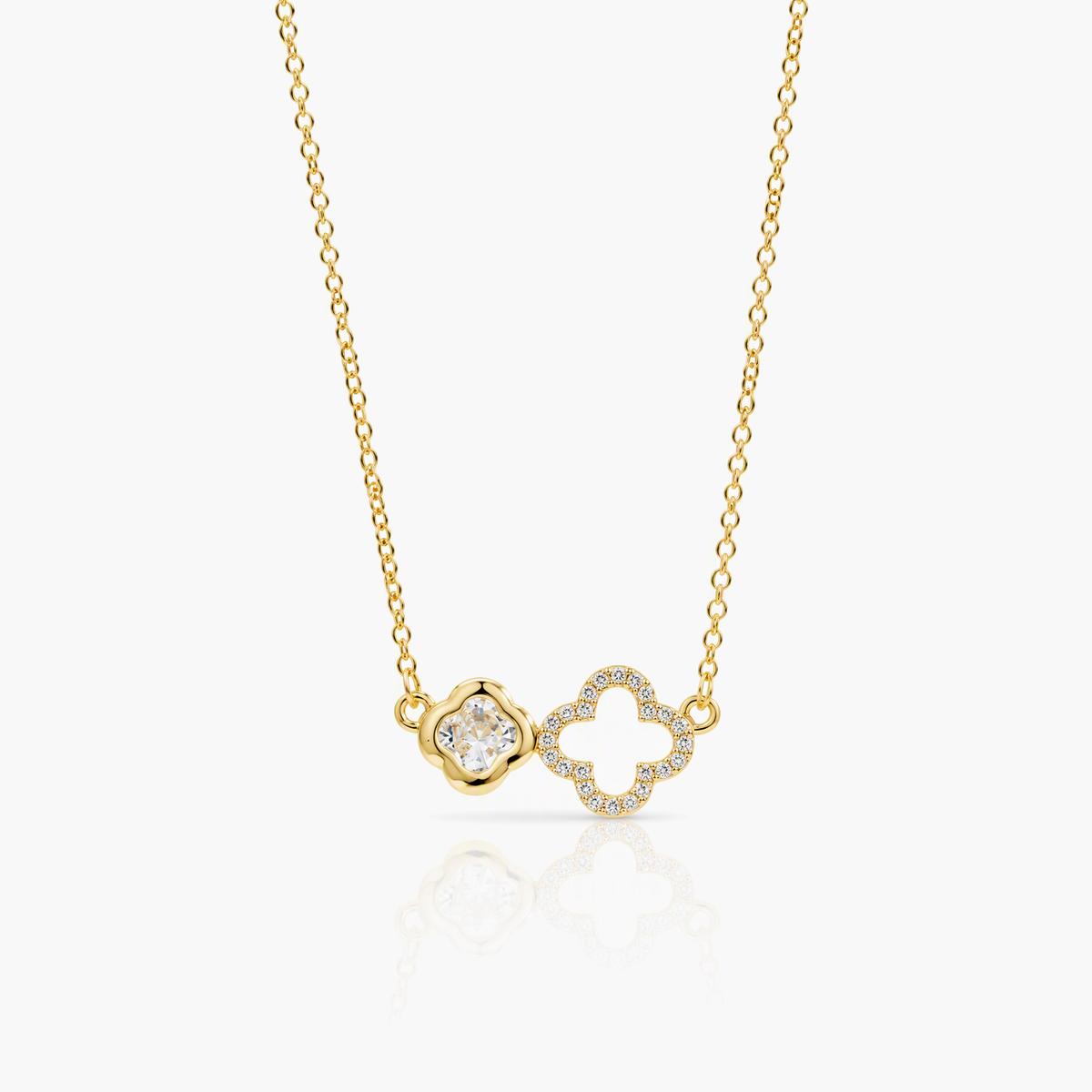 Dainty Four-Leaf Clover Necklace