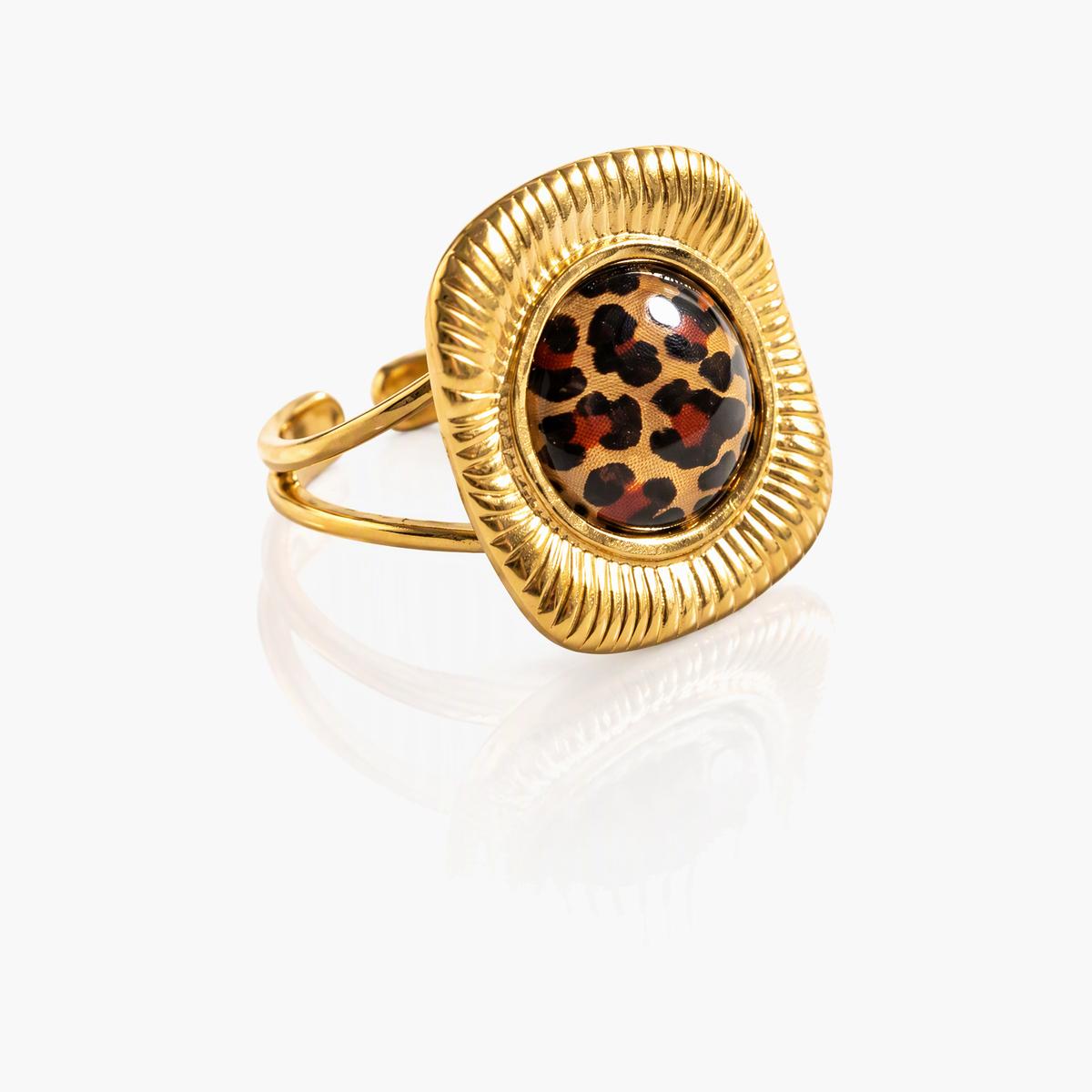 Leopard Print Ring