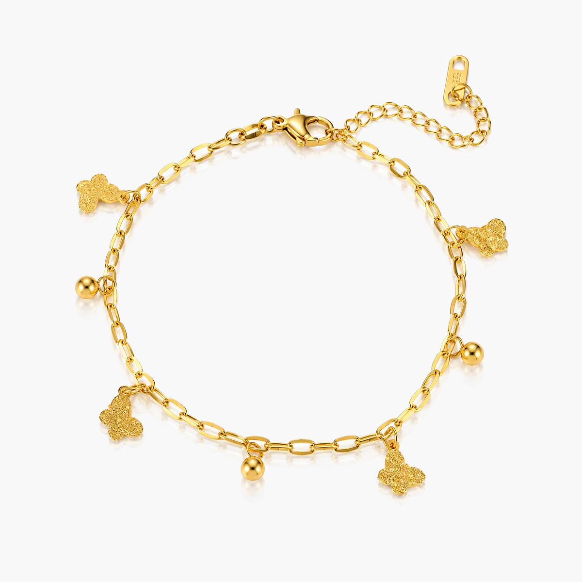 Cute Butterfly Charm Bracelet