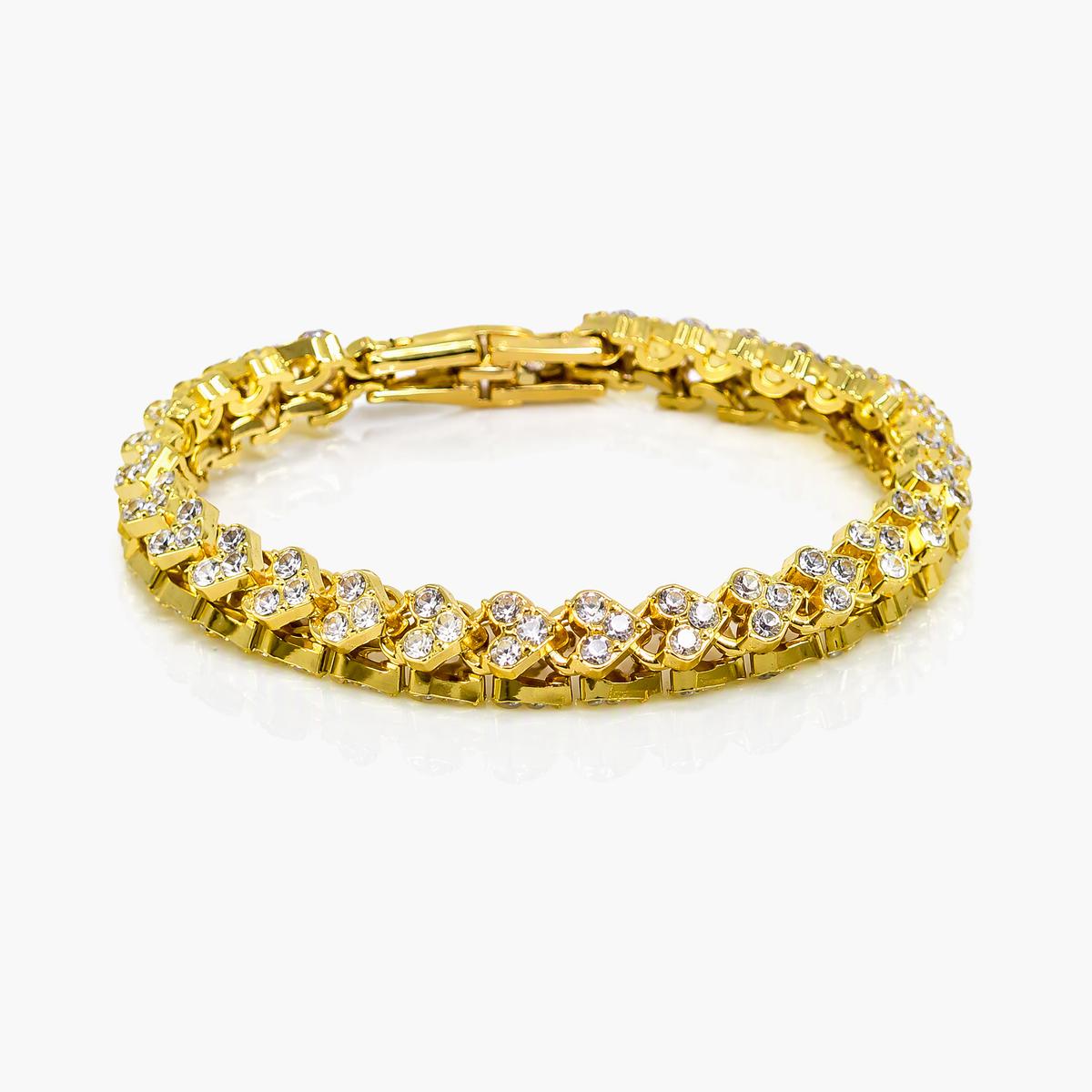 Flower Link Bracelet