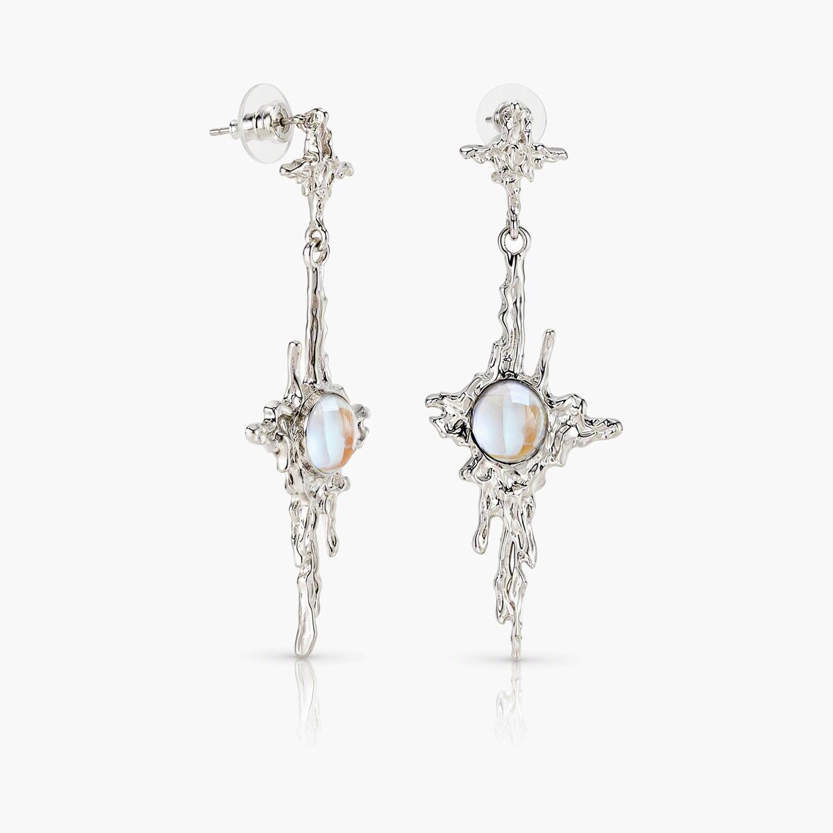 Trendy Irregular Star Drop Earrings