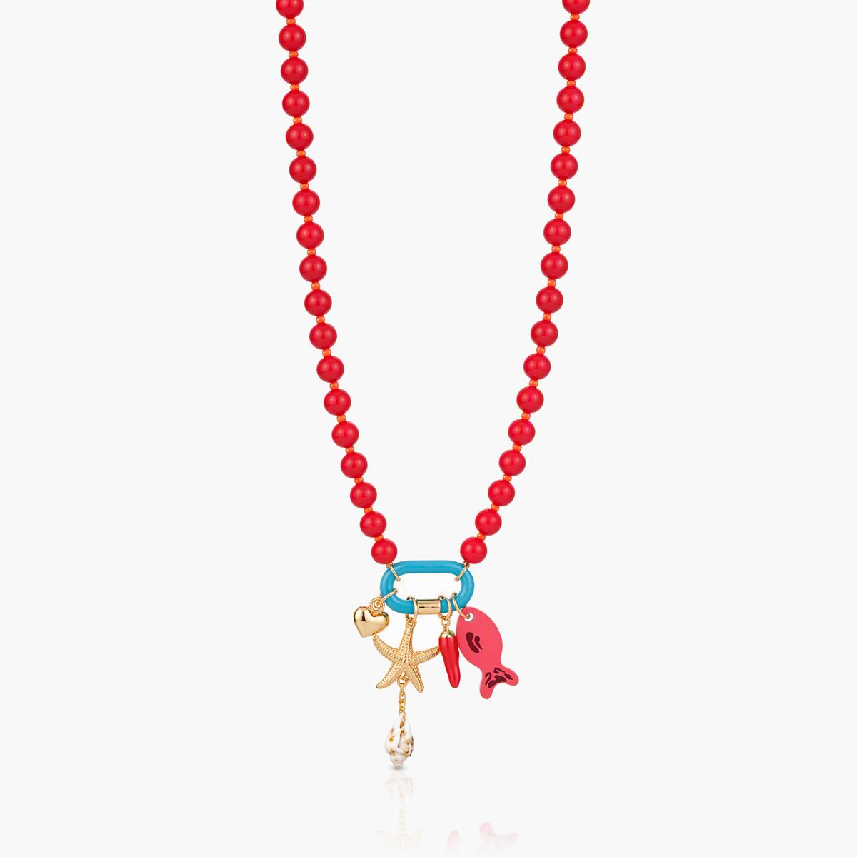 Boho Starfish Charm Necklace