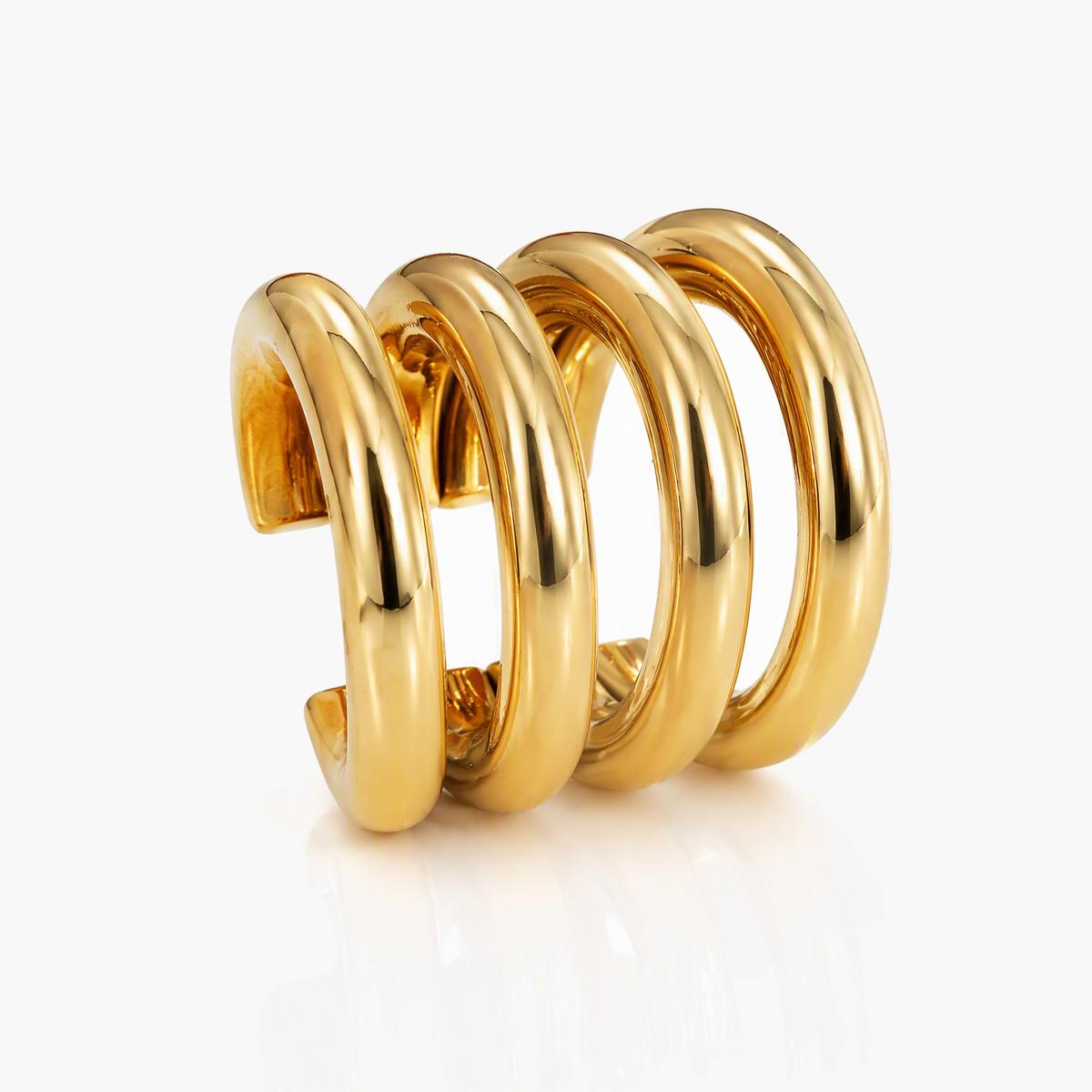 Multi Band Spiral Ear Cuff
