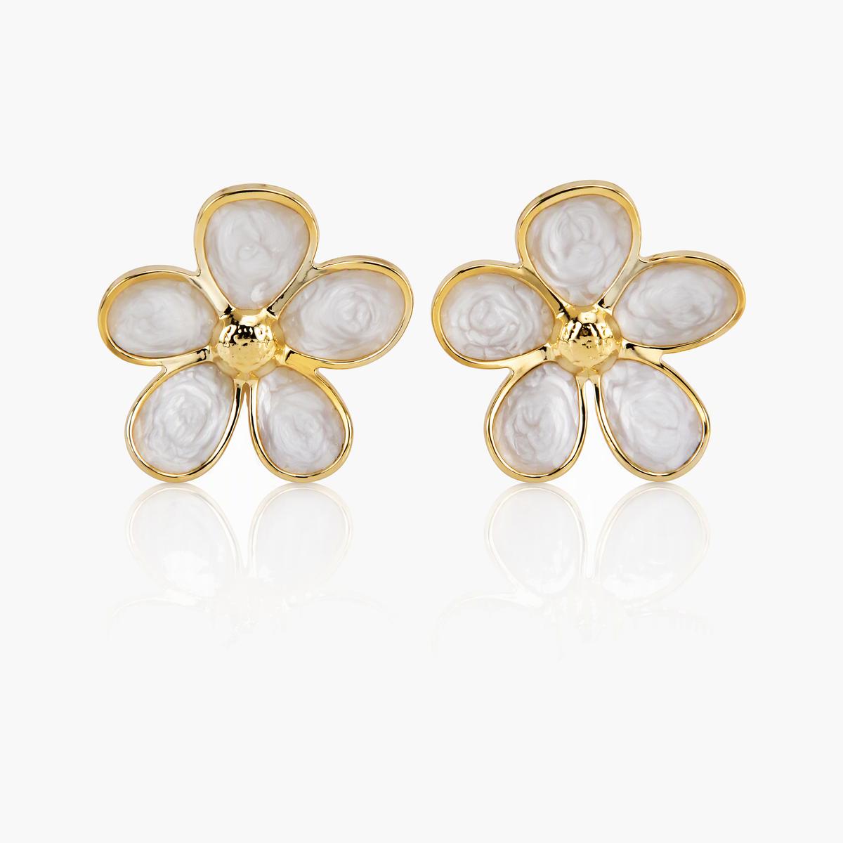 Trendy Mixed Motif Stud Earrings