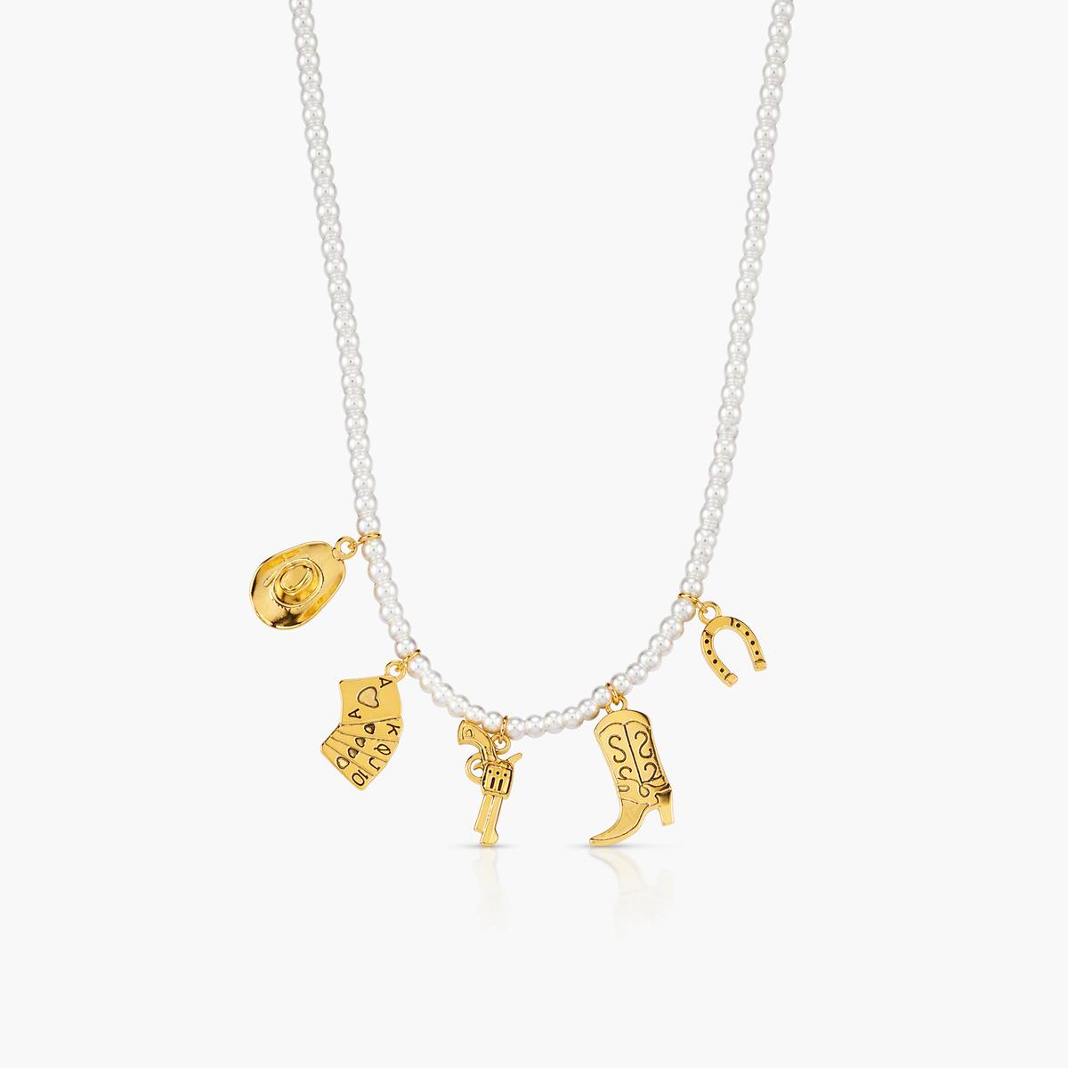 Western Charm Pearl Necklace