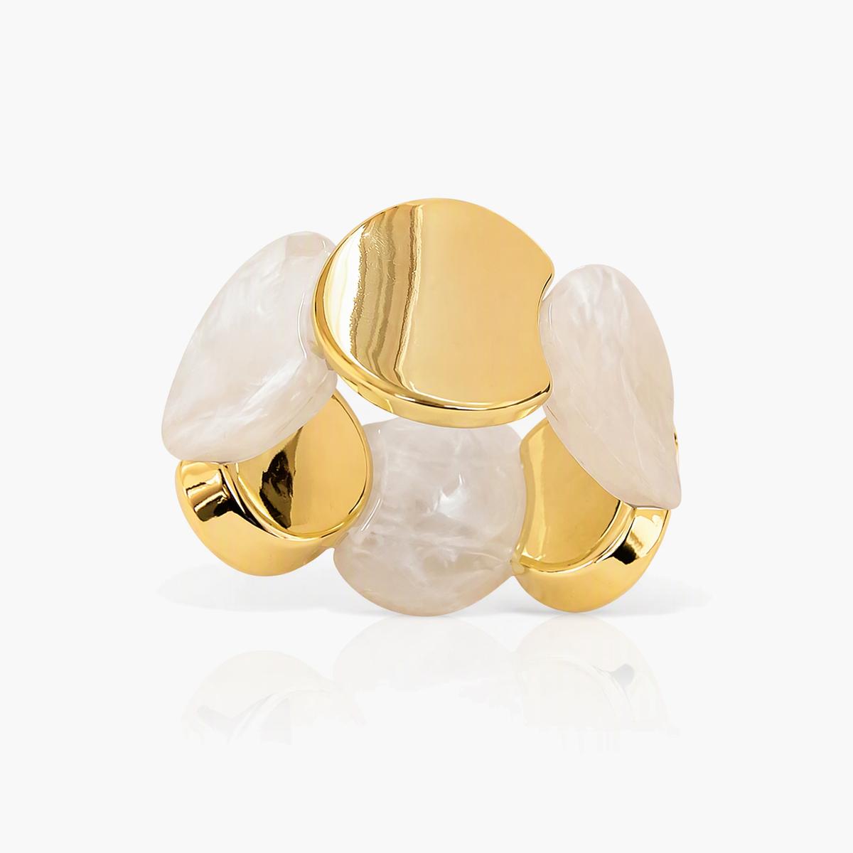 Chunky Geometric Link Bracelet