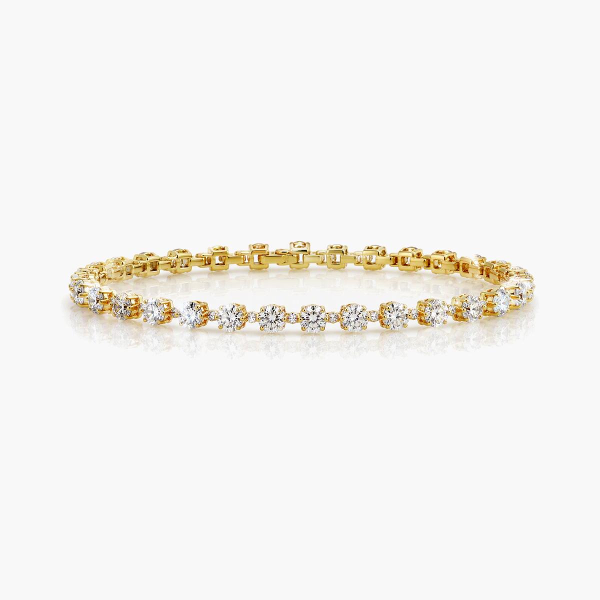 Elegant Single Stone Tennis Bracelet