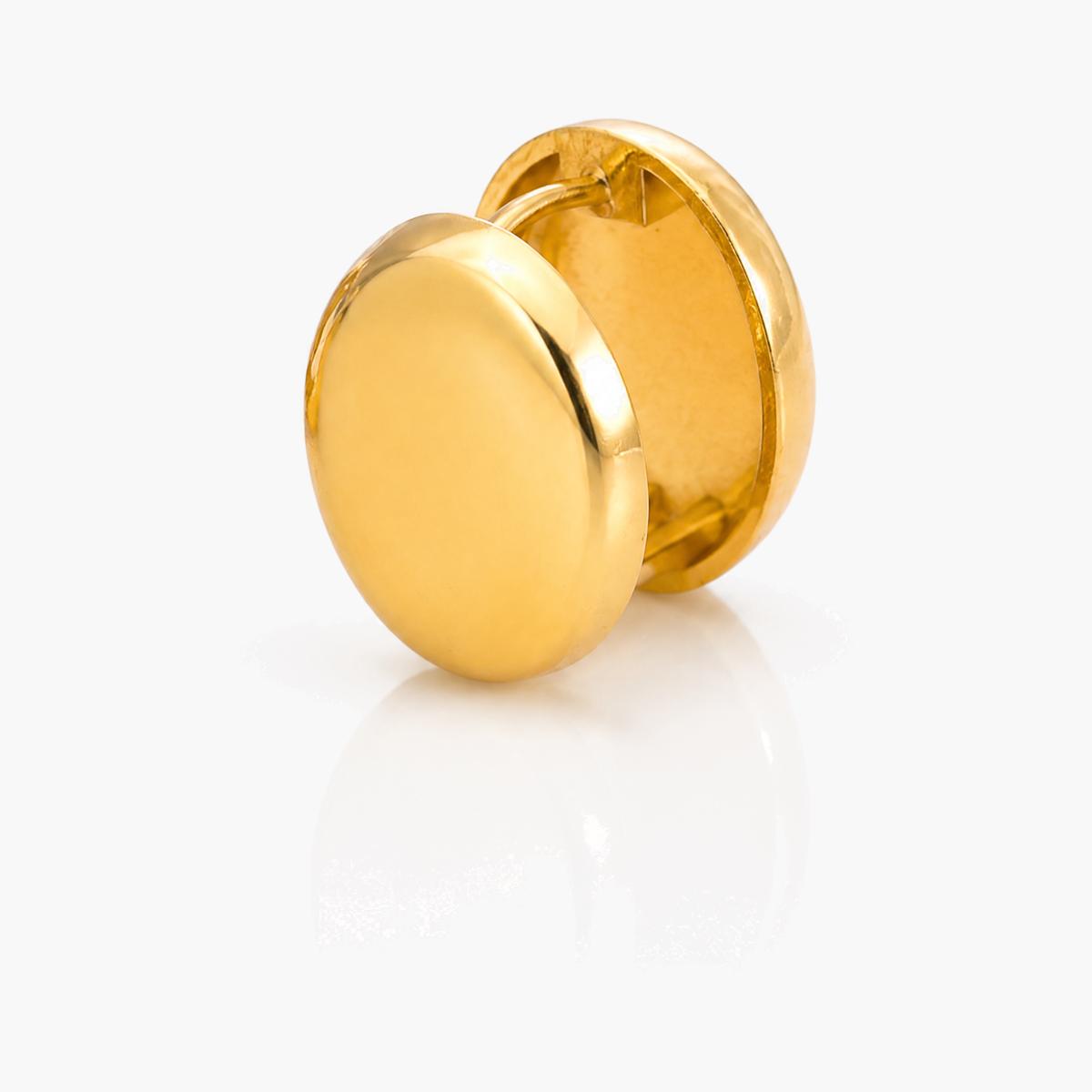 Minimalist Oval Stud Earrings