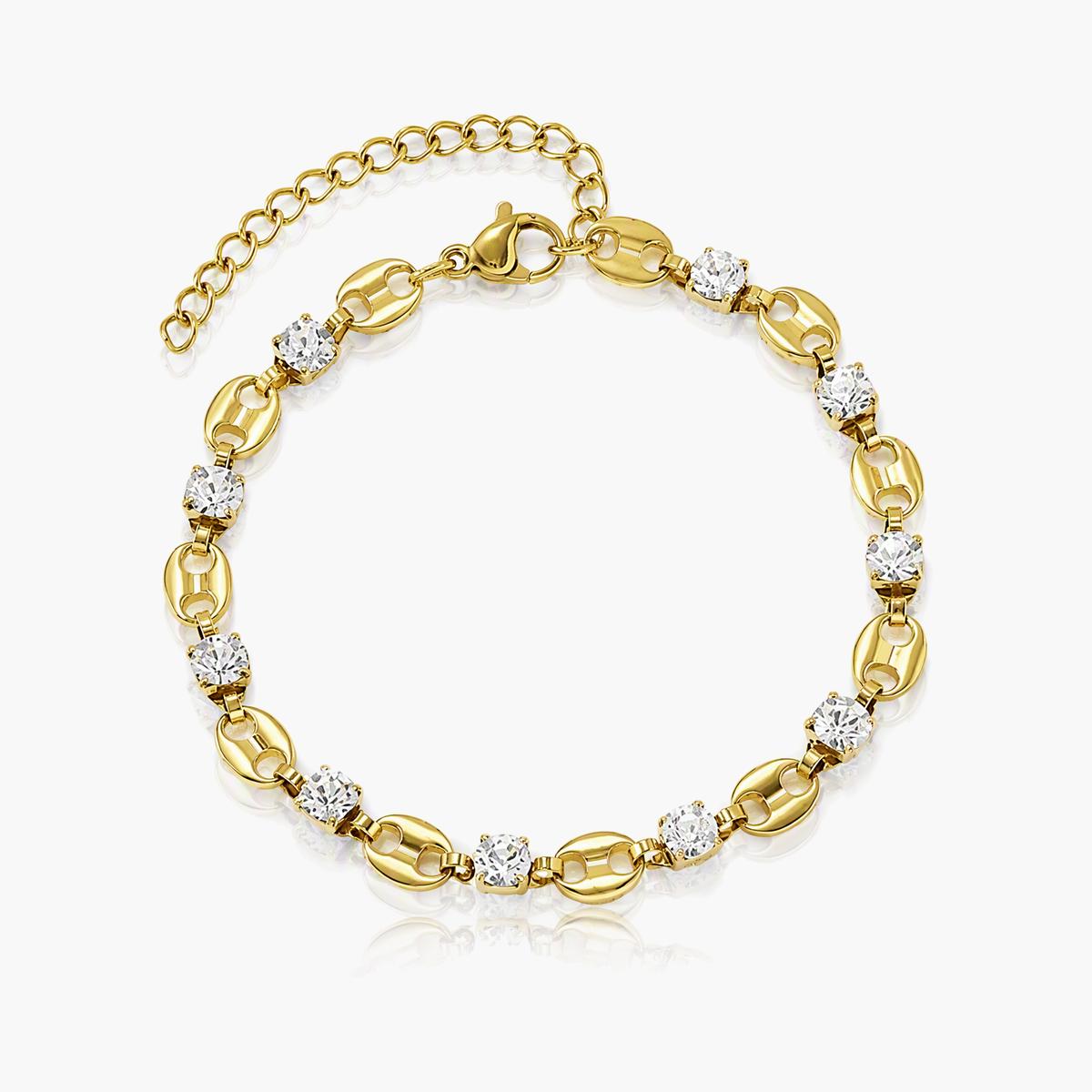 Elegant Pig Nose Chain Bracelet