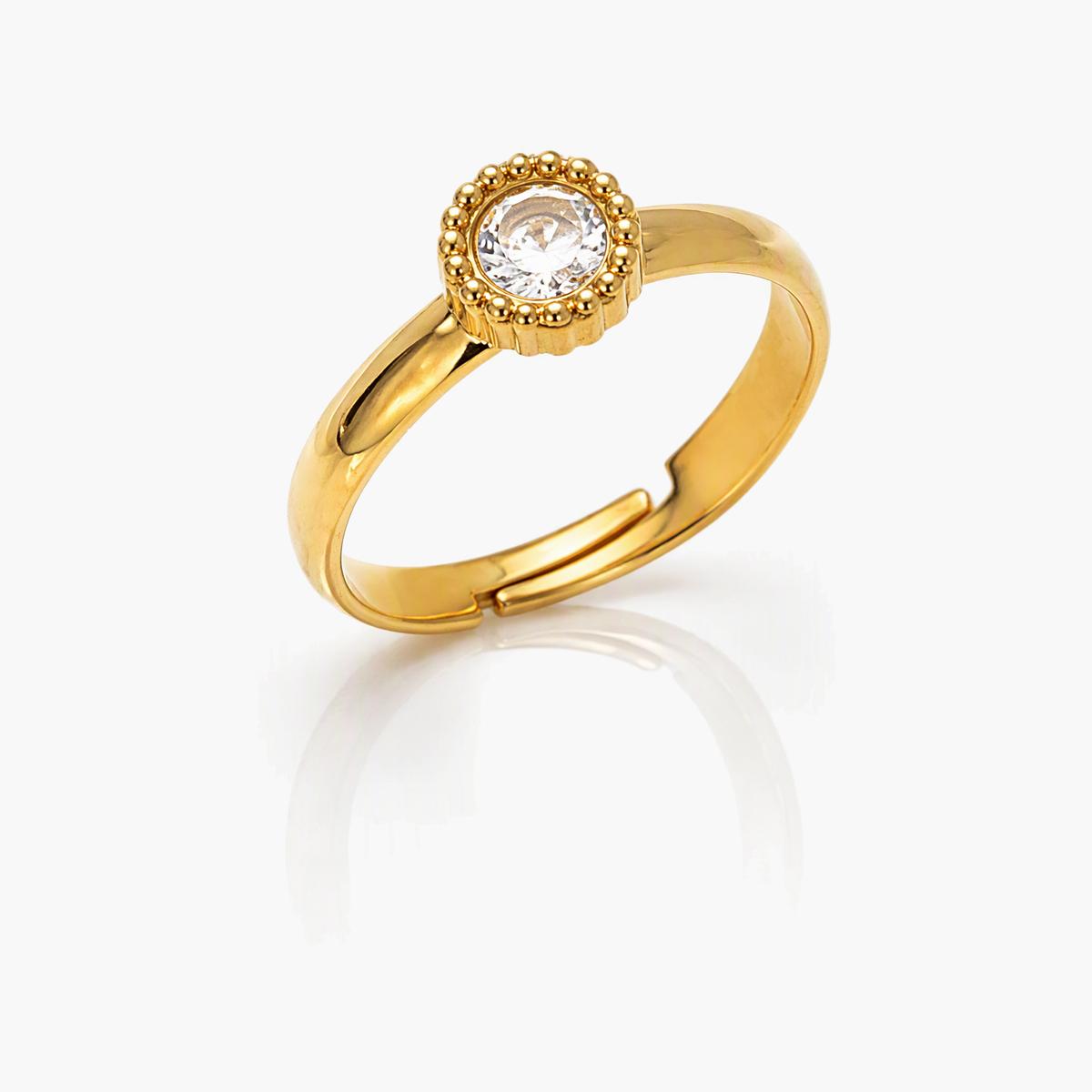 Round Halo Ring