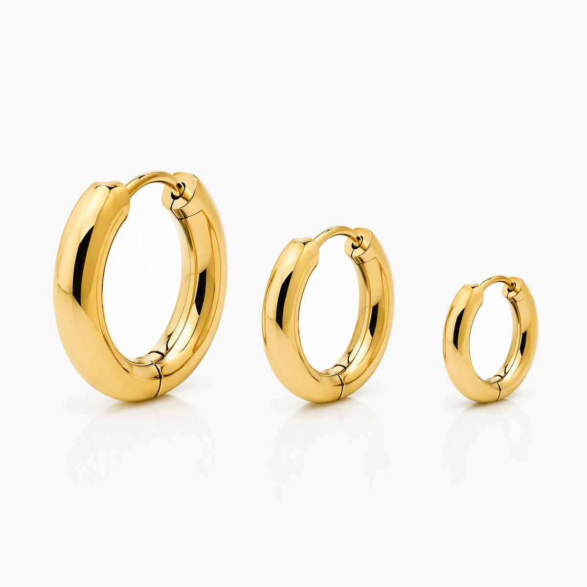 Trendy Open Cuff Hoop Earrings
