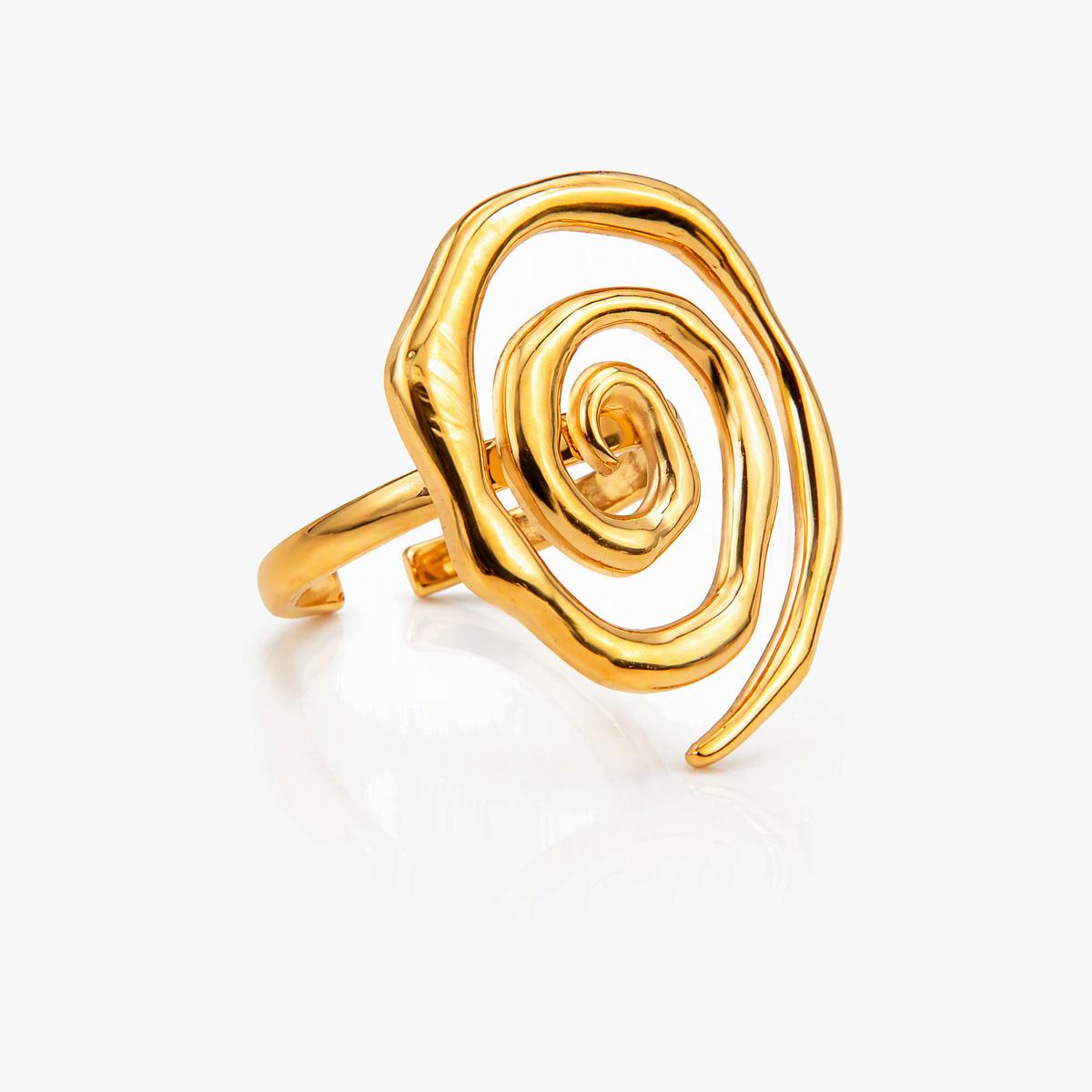 Spiral Rose Ring