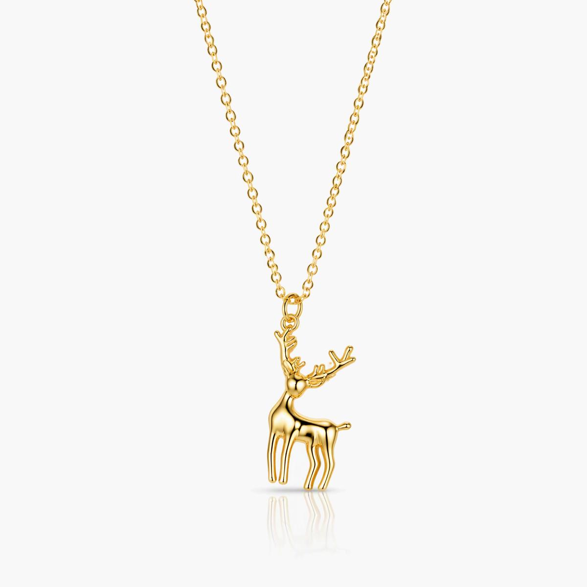 Dainty Heart & Cross Pendant Necklace