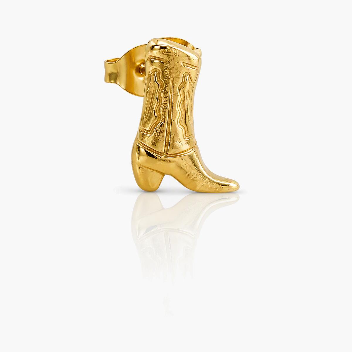 Cowboy Boot Stud Earrings