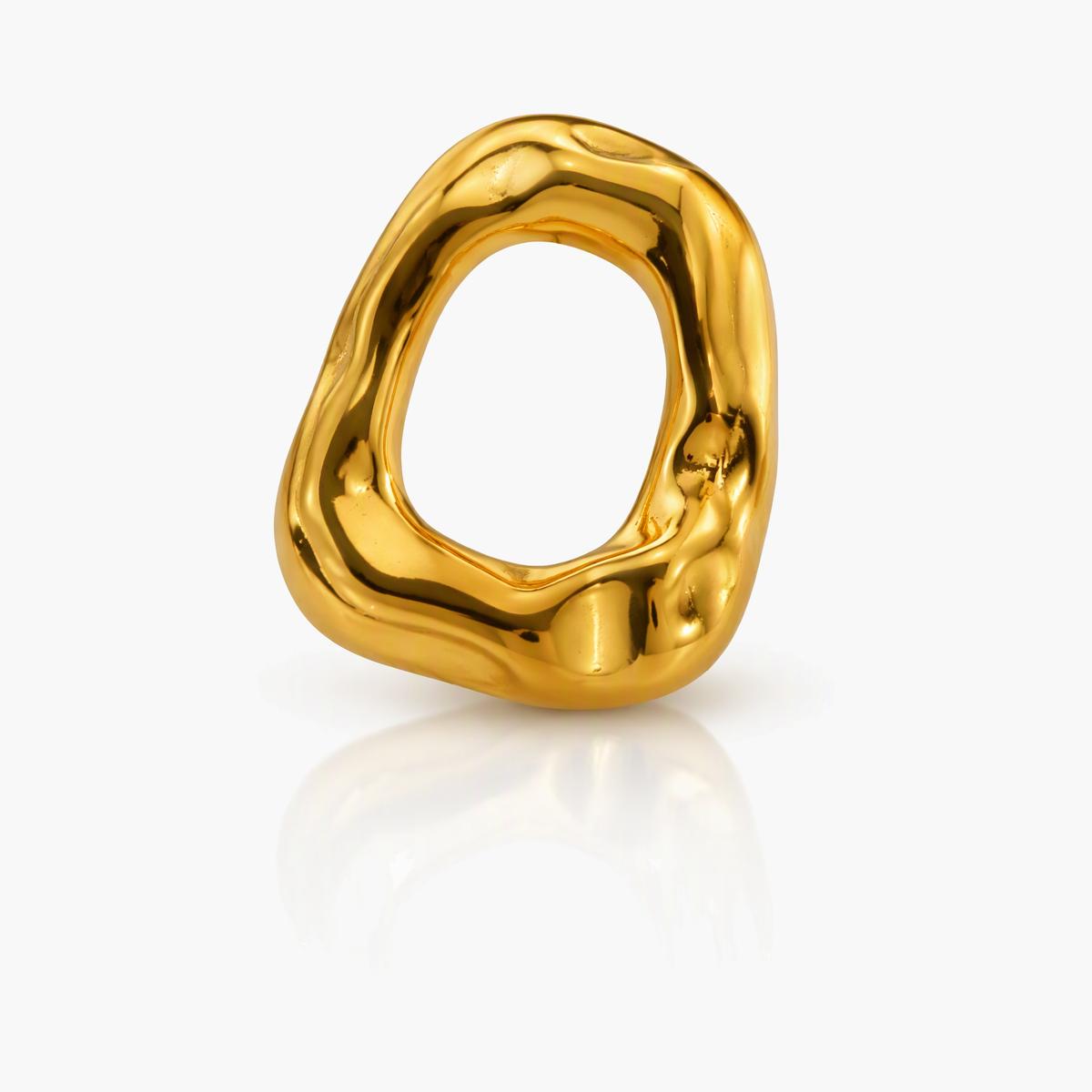 Irregular Open Hoop Earrings