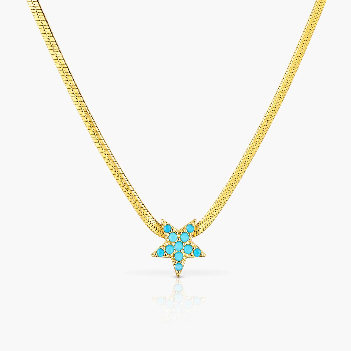 Dainty Heart Snake Chain Necklace