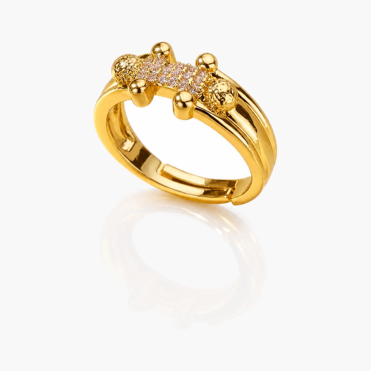 Trendy Butterfly Open Ring