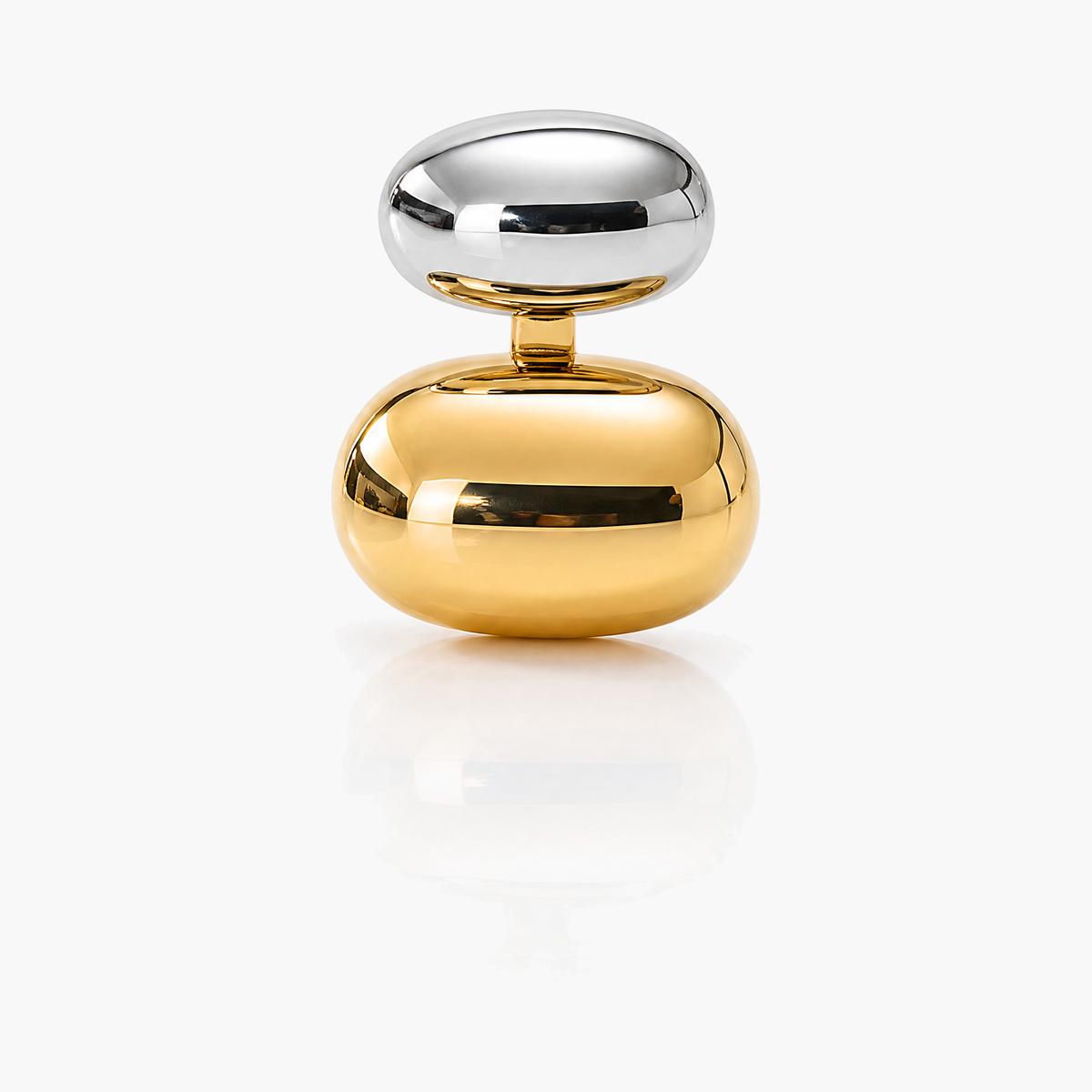 Chunky Double-Oval Stud Earrings