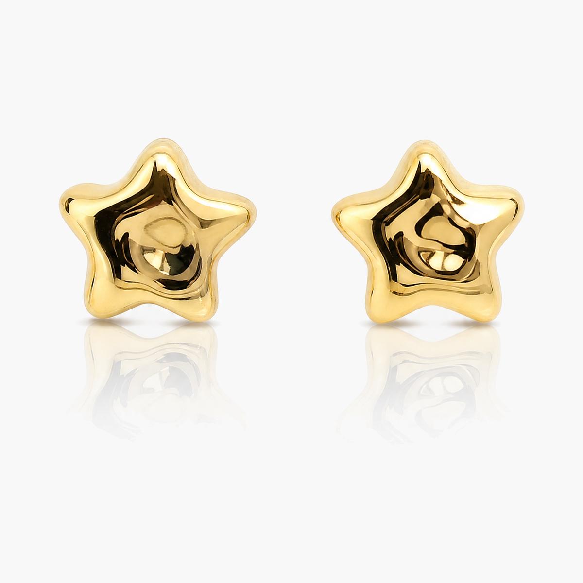 Trendy Heart Stud Earrings