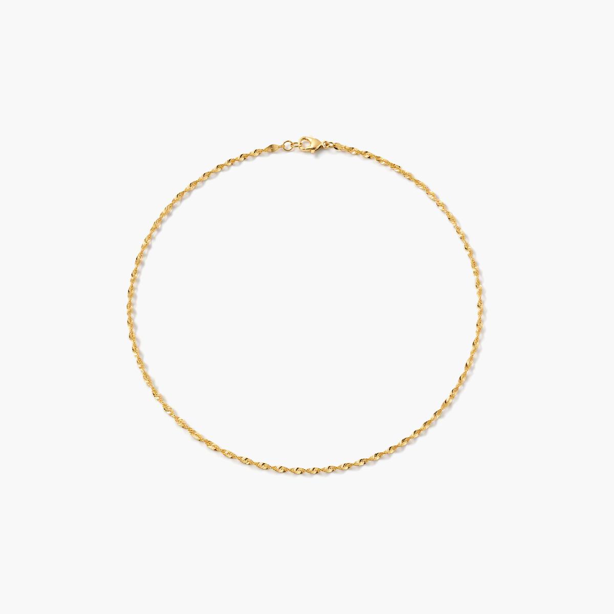 Dainty Twisted Chain Necklace