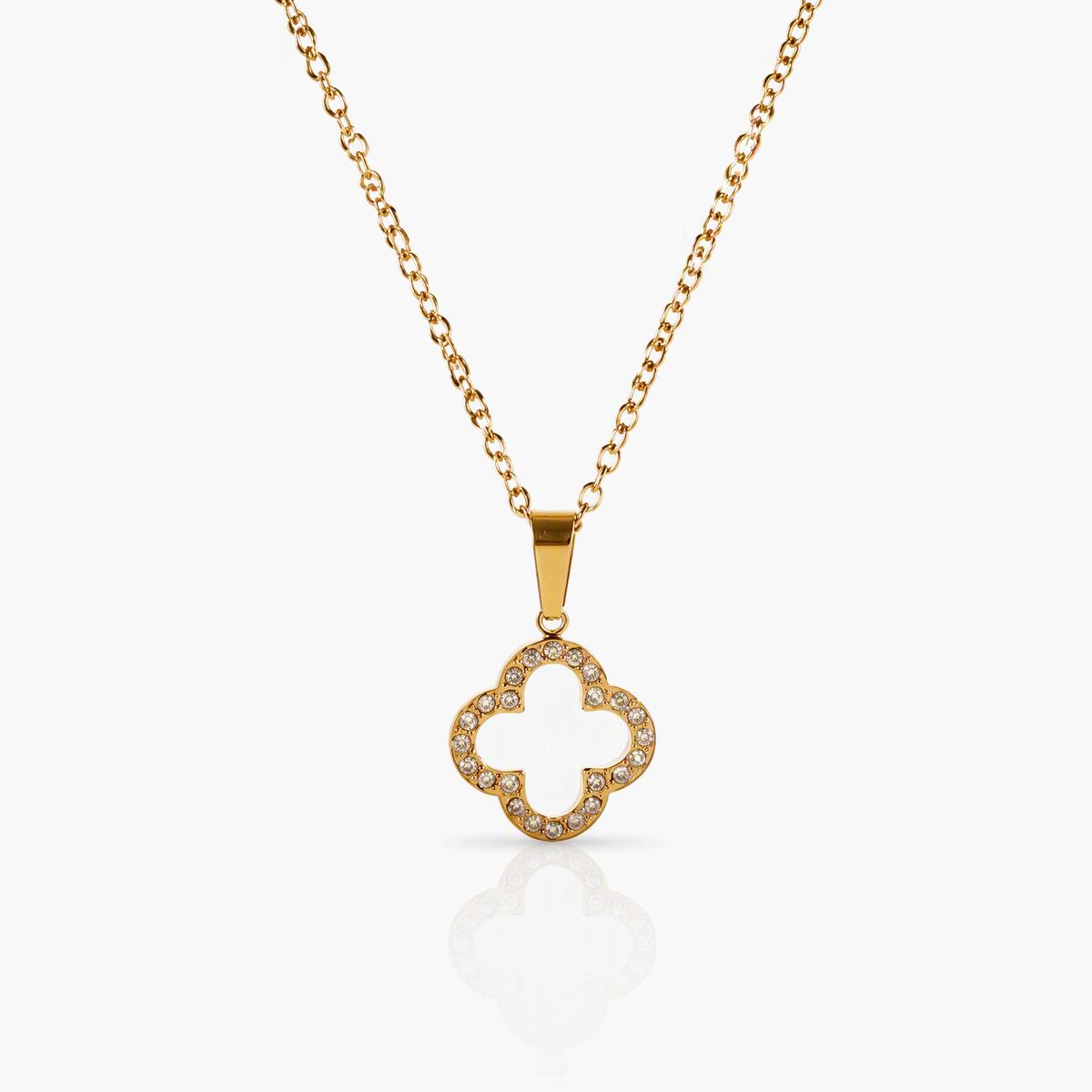 Four-Leaf Clover Pendant Necklace