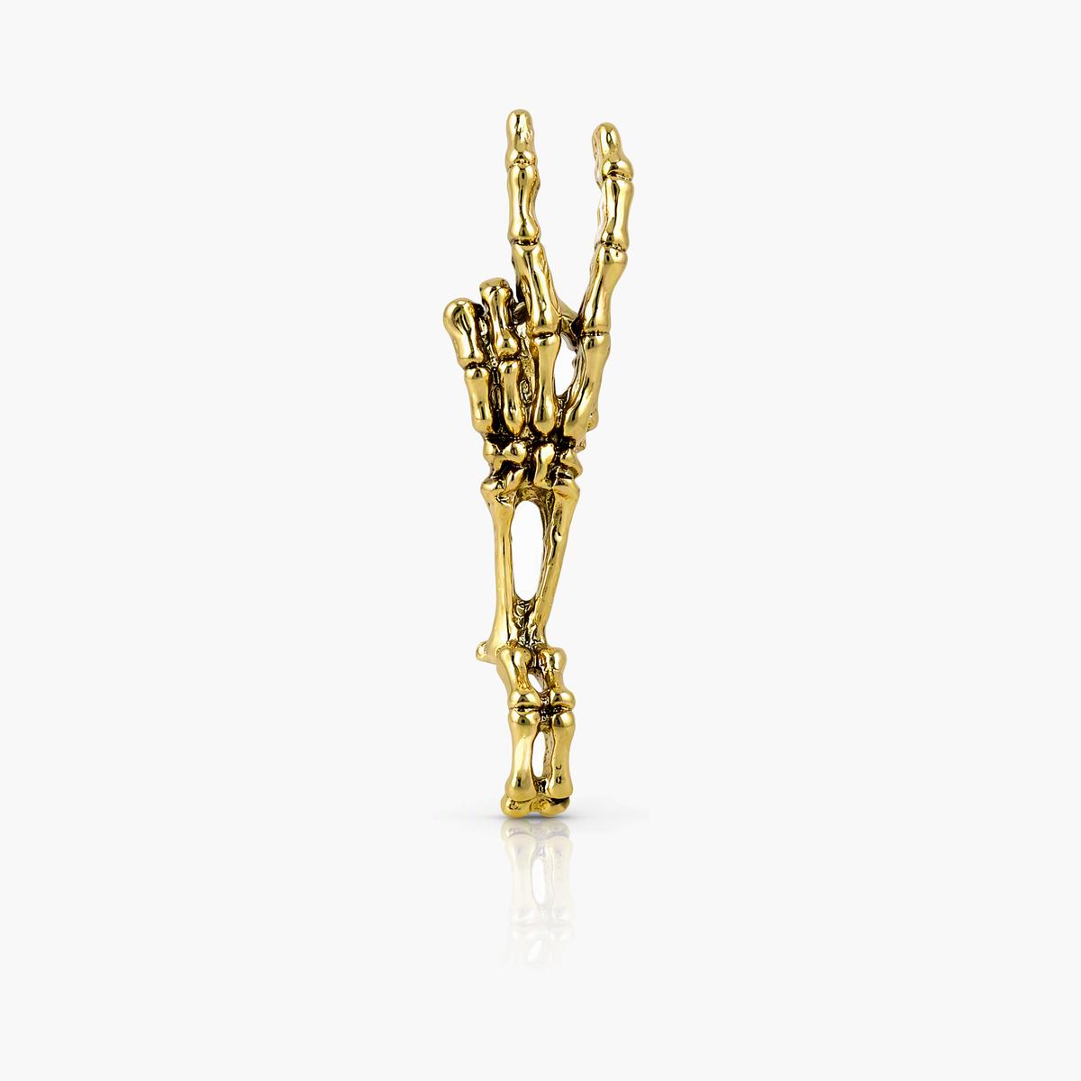 Skeleton Hand Cigarette Holder Ring