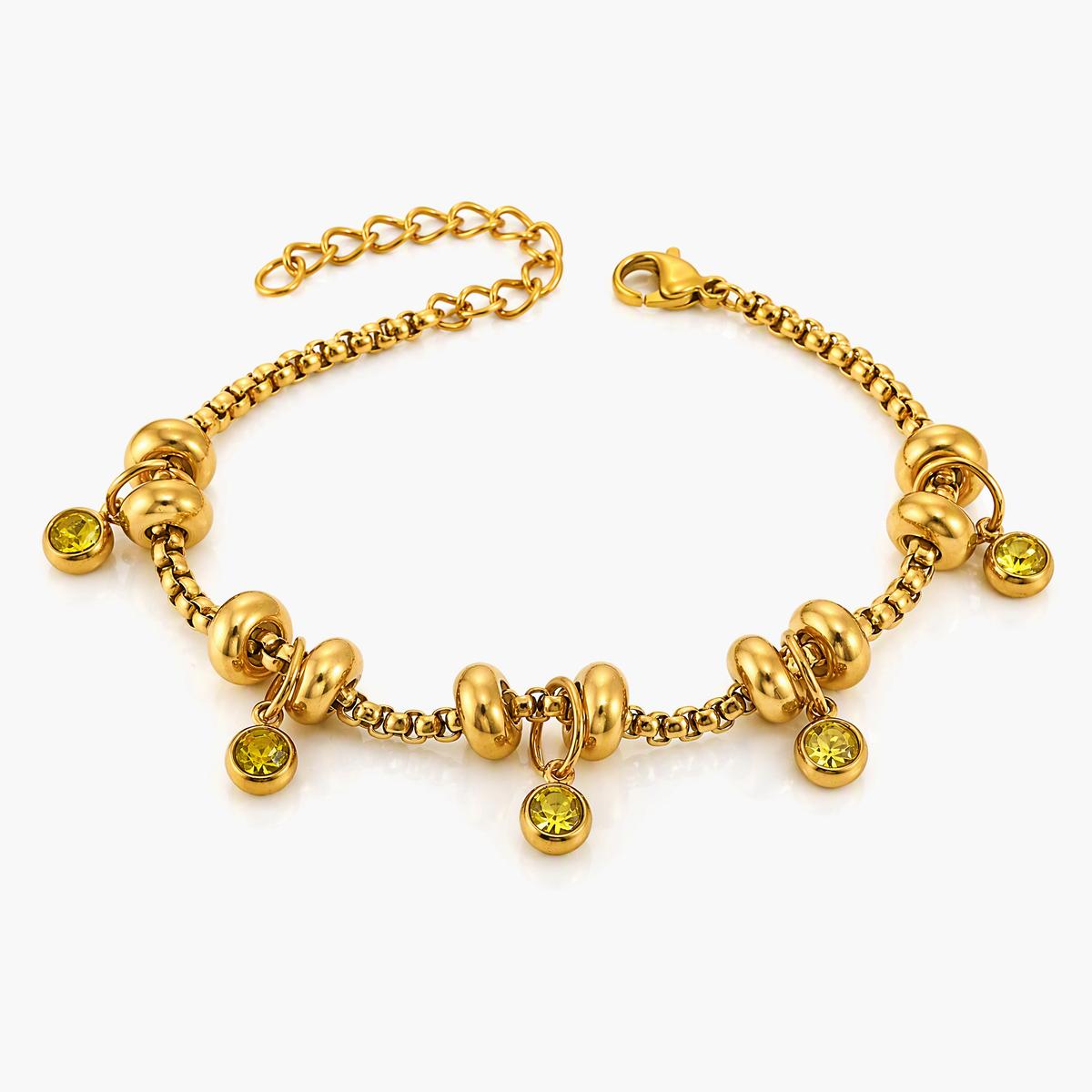 Beaded Charm Bracelet