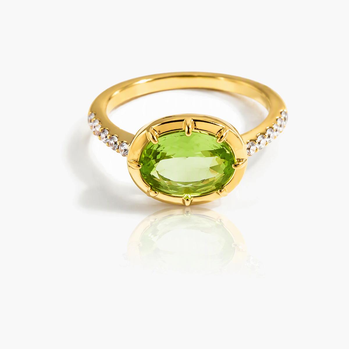 Geometric Stone Ring