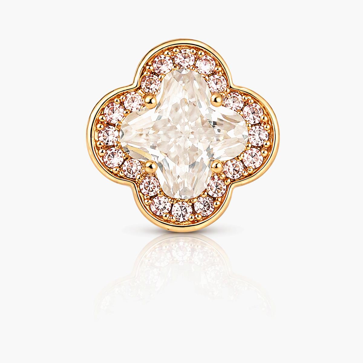 Four-Leaf Clover Stud Earrings