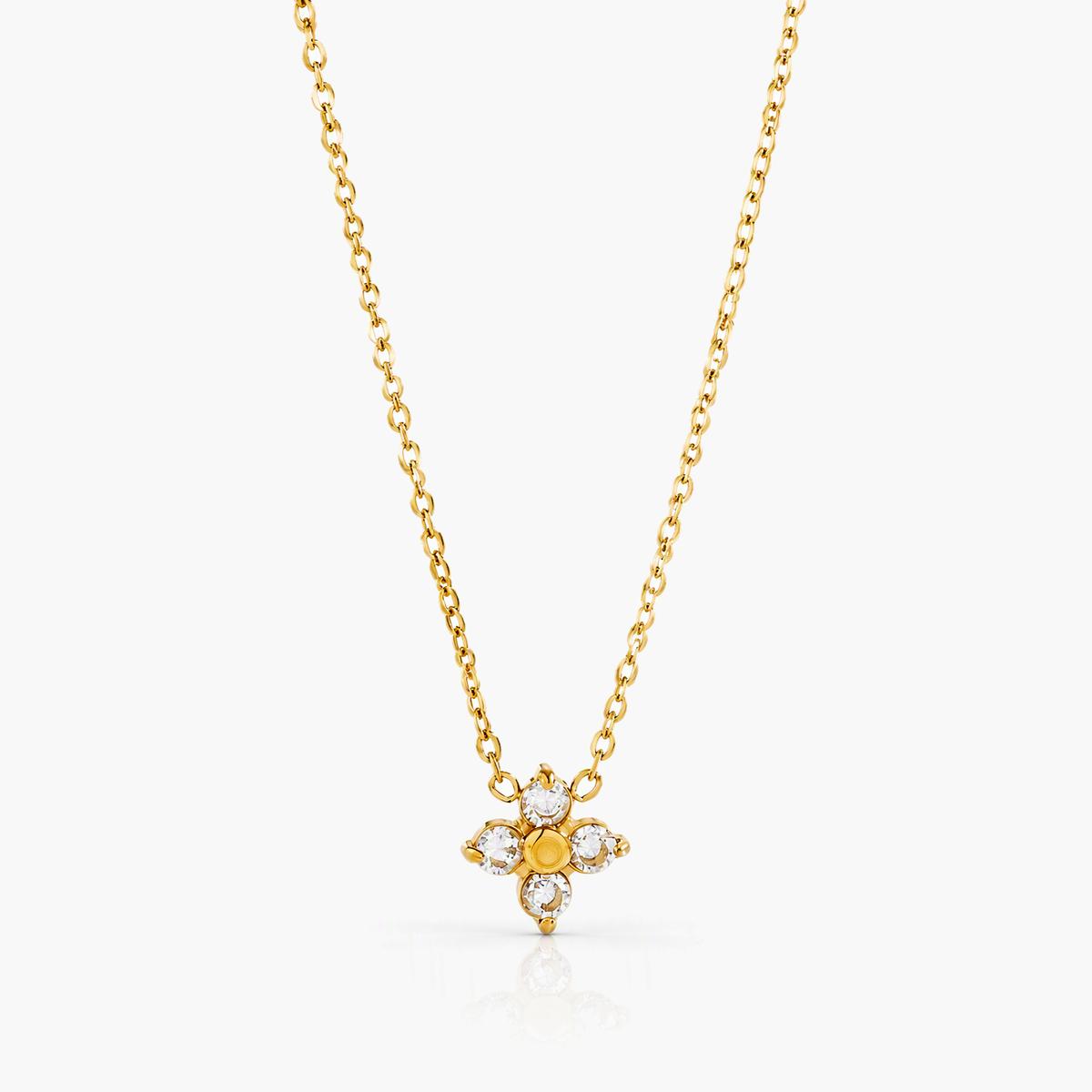 Dainty Four-Leaf Clover Necklace