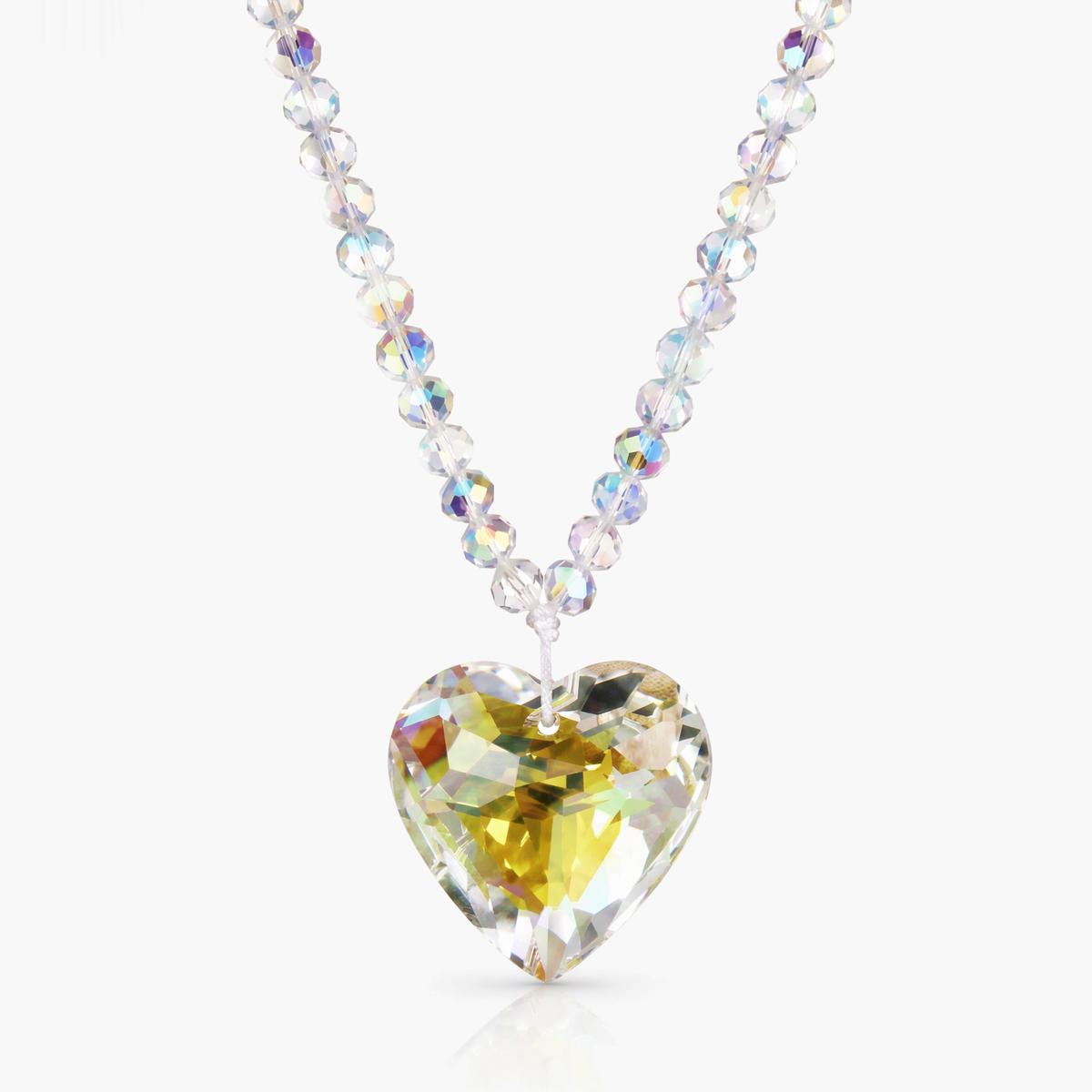 Dainty Heart Beaded Necklace