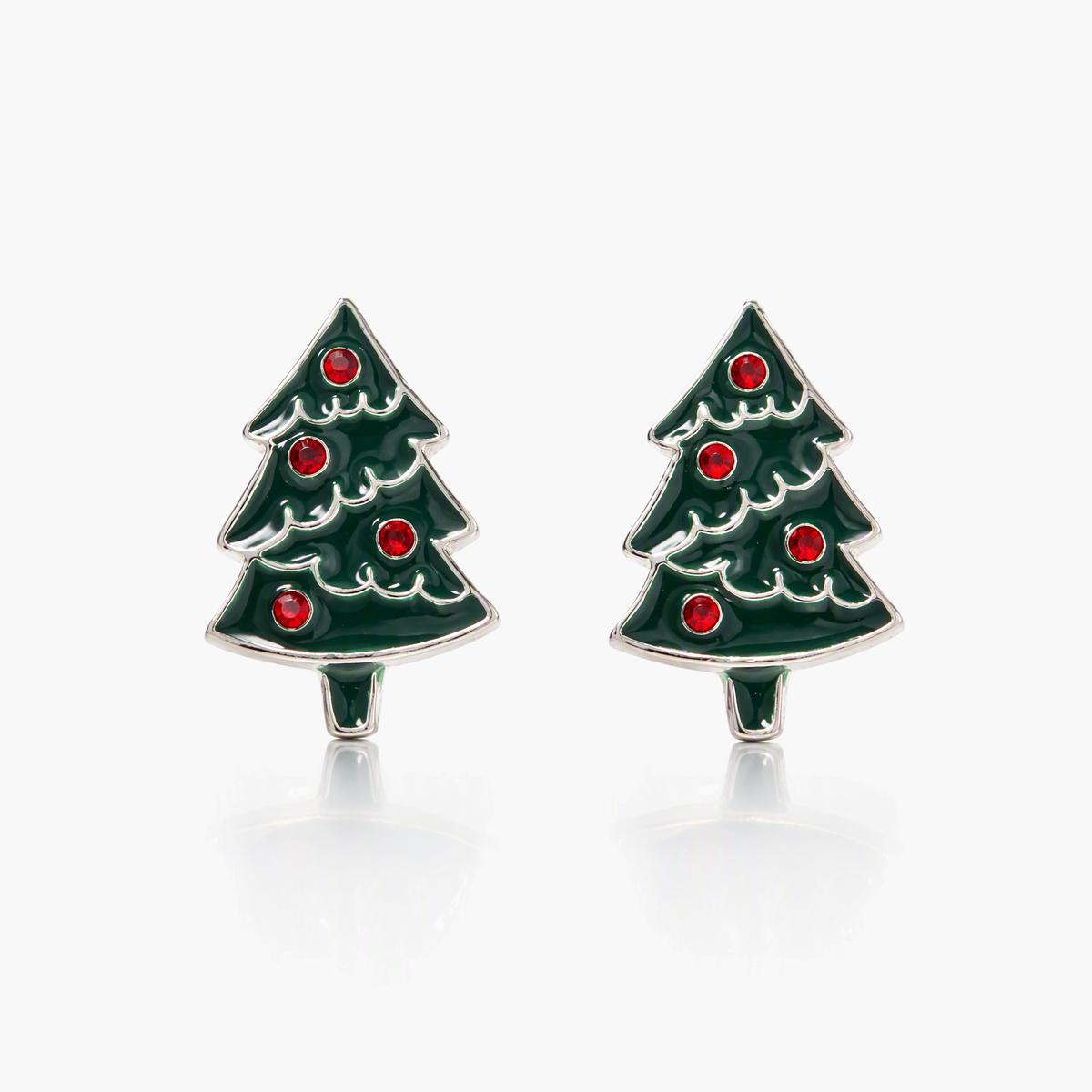 Cute Gingerbread Man Stud Earrings