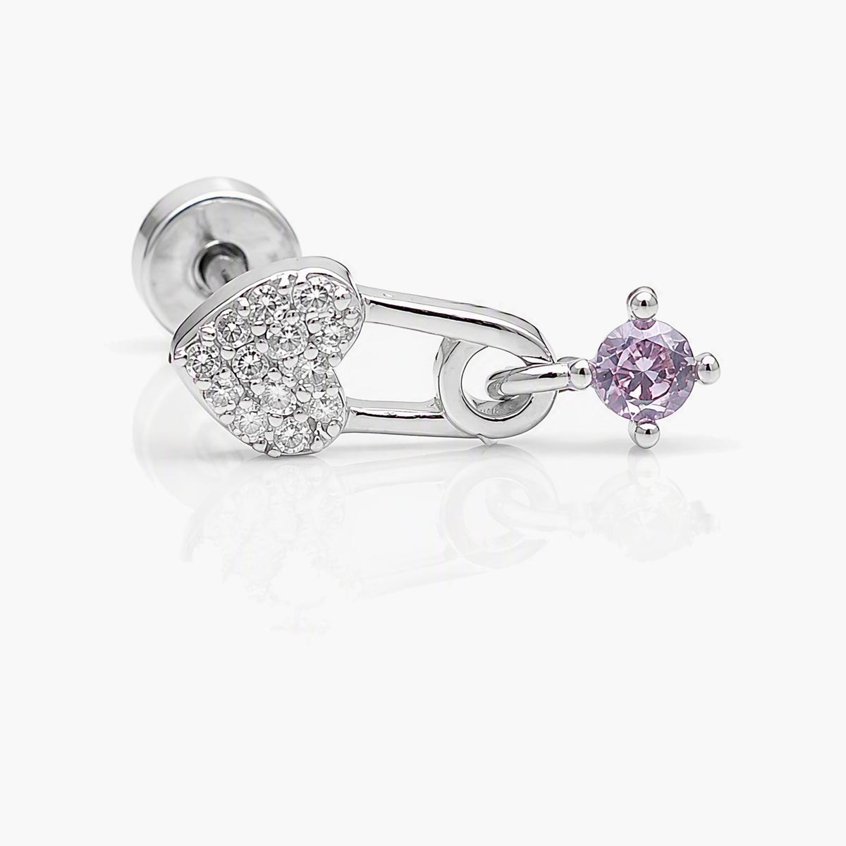 Cute Safety Pin Stud Earrings