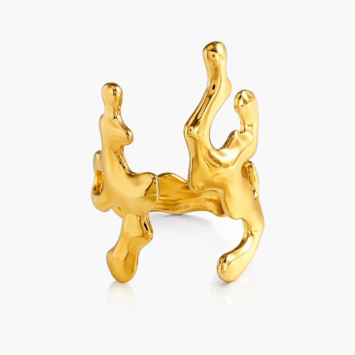 Trendy Irregular Open Ring