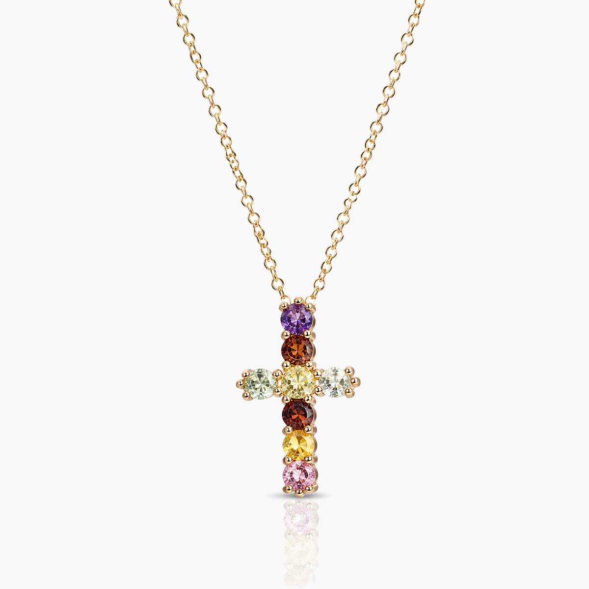 Dainty Cross Pendant Necklace