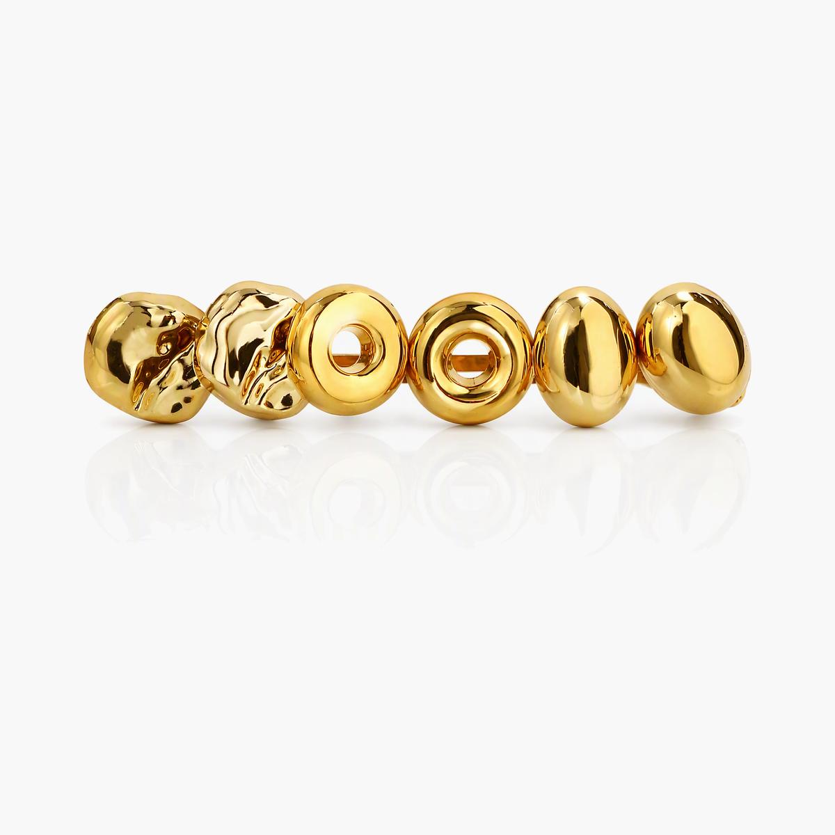 Chunky Geometric Stud Earrings